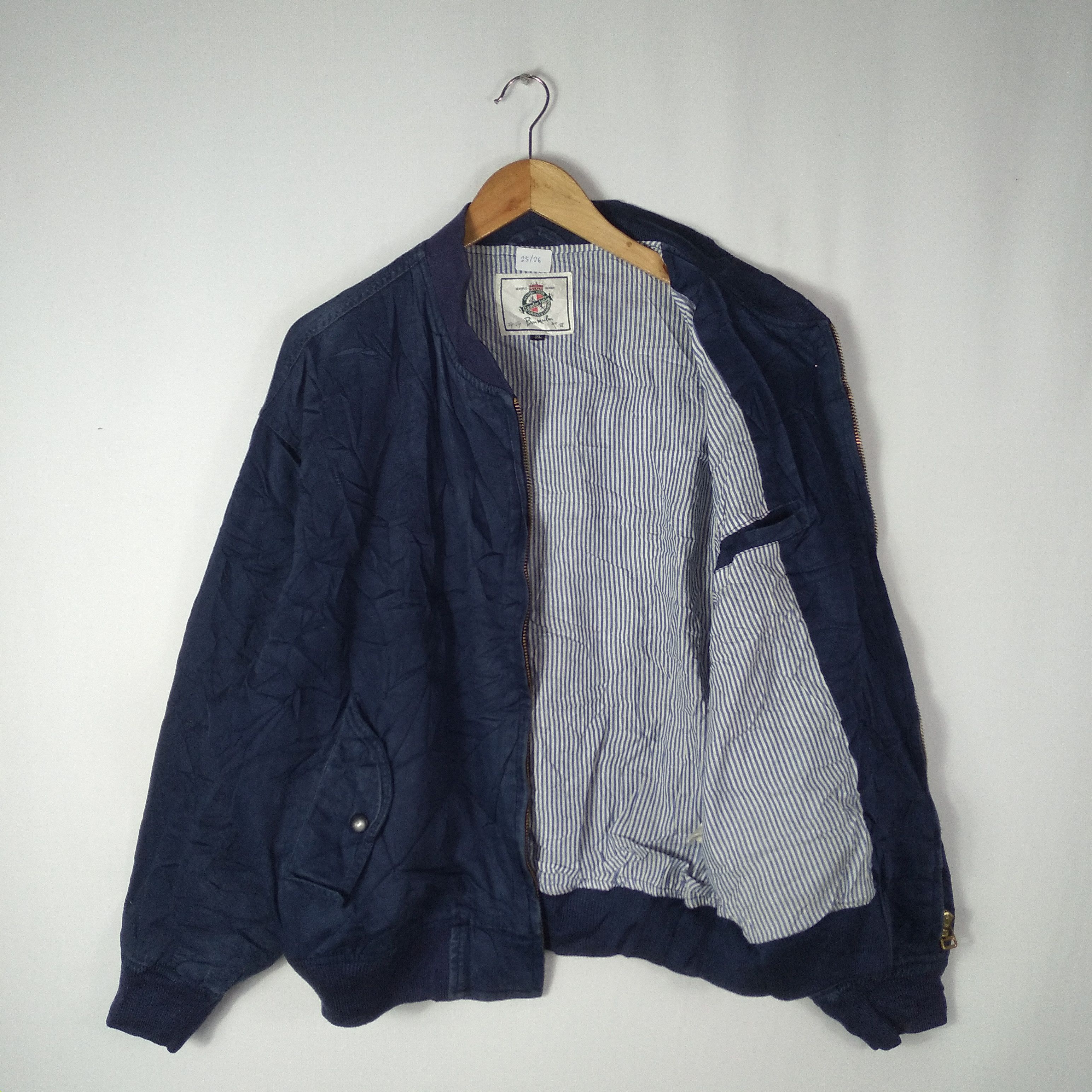 Japanese Brand × Vintage Vintage Japanese Embroidery Zipper Varsity Jacket Size US L / EU 52-54 / 3 - 11 Thumbnail