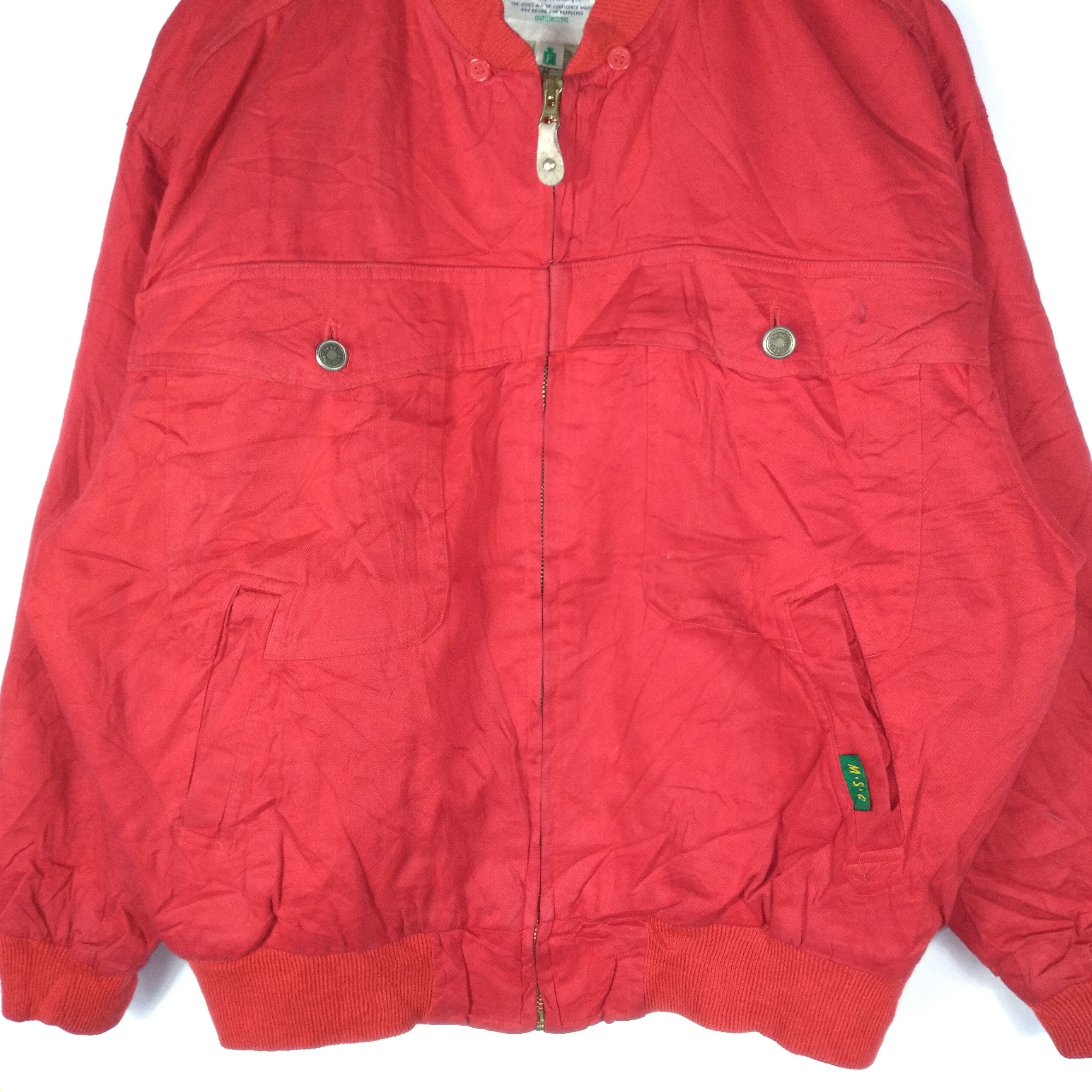 Japanese Brand × Vintage Vintage Mad Station MS Club Zipper Varsity Styles Jacket Size US M / EU 48-50 / 2 - 3 Thumbnail