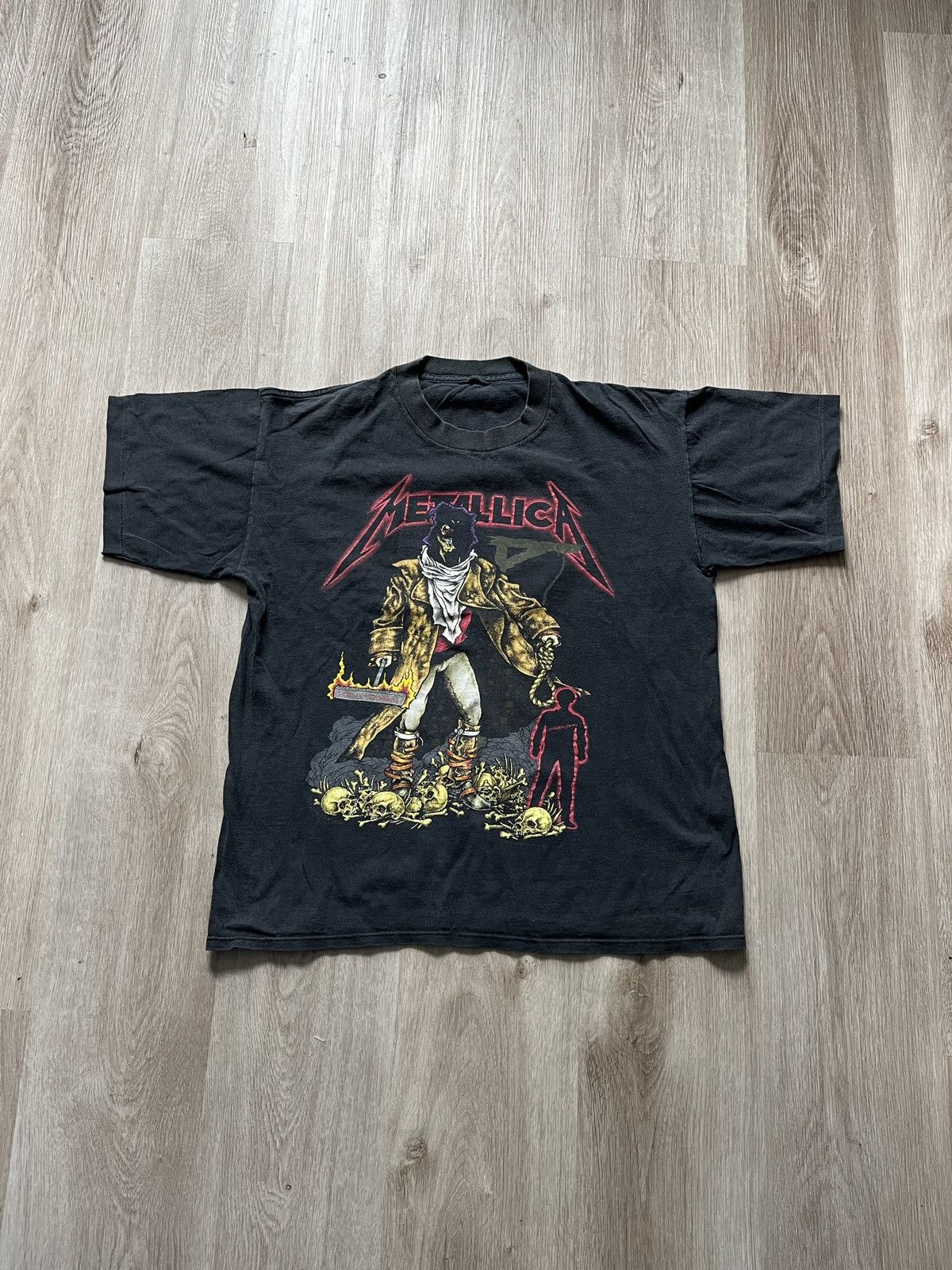 Vintage Early 90s Metallica ‘So I Dub Thee Unforgiven’ T Shirt Size US M / EU 48-50 / 2 - 1 Thumbnail