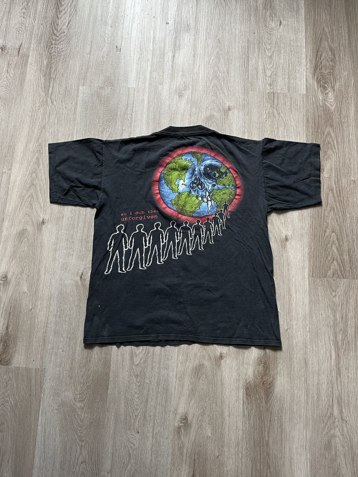 Vintage Early 90s Metallica ‘So I Dub Thee Unforgiven’ T Shirt Size US M / EU 48-50 / 2 - 2 Thumbnail