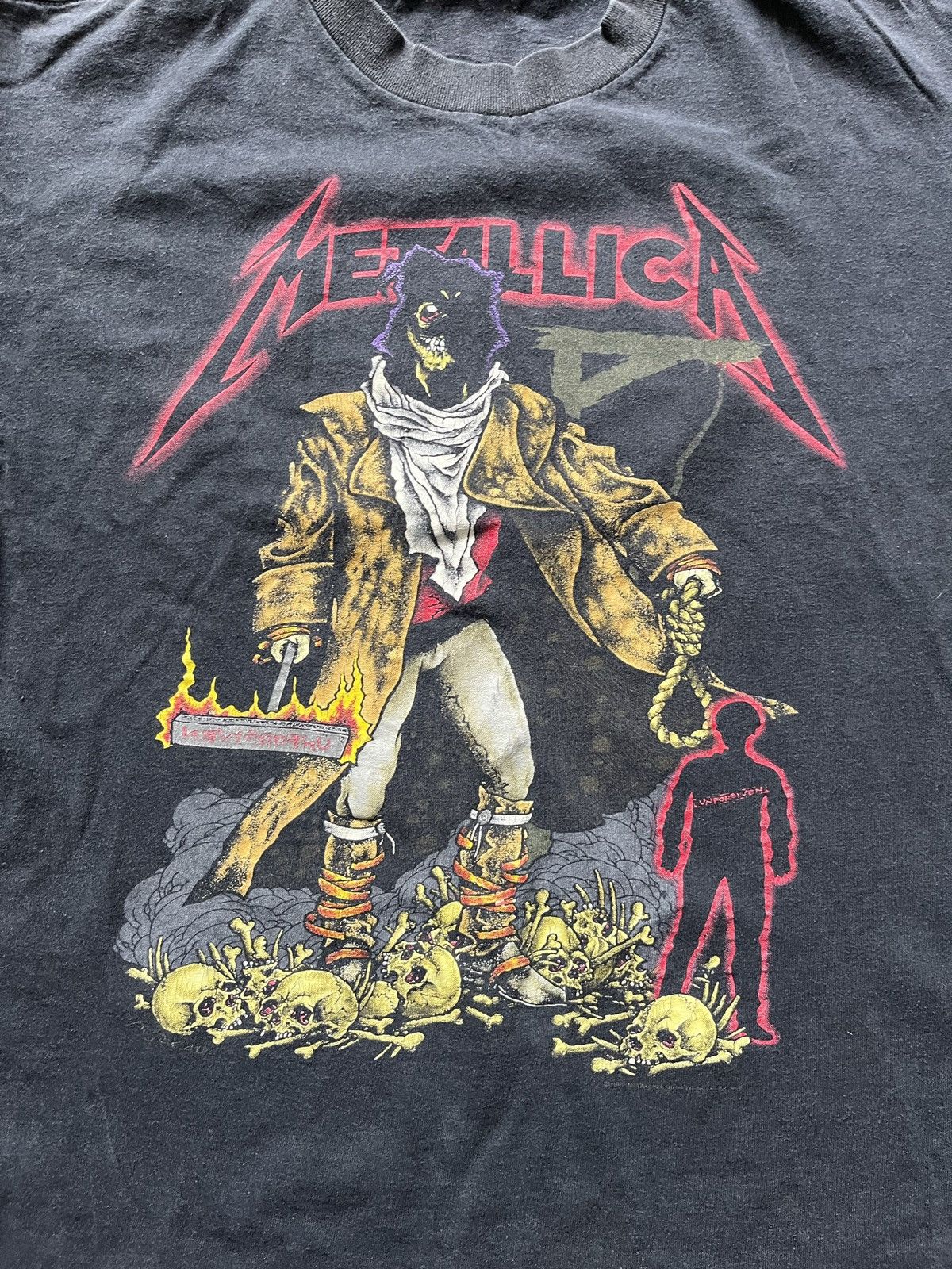 Vintage Early 90s Metallica ‘So I Dub Thee Unforgiven’ T Shirt Size US M / EU 48-50 / 2 - 9 Thumbnail