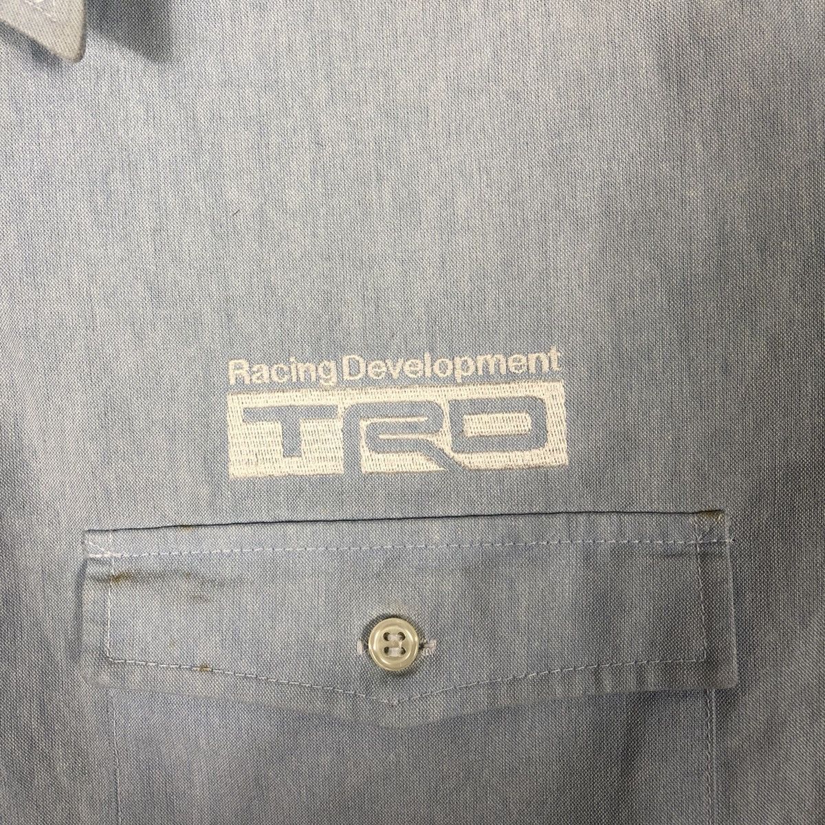 Japanese Brand × Sports Specialties 🔥Rare🔥TRD Racing Development Pockets Buttons Workers Shirts Size US L / EU 52-54 / 3 - 4 Thumbnail