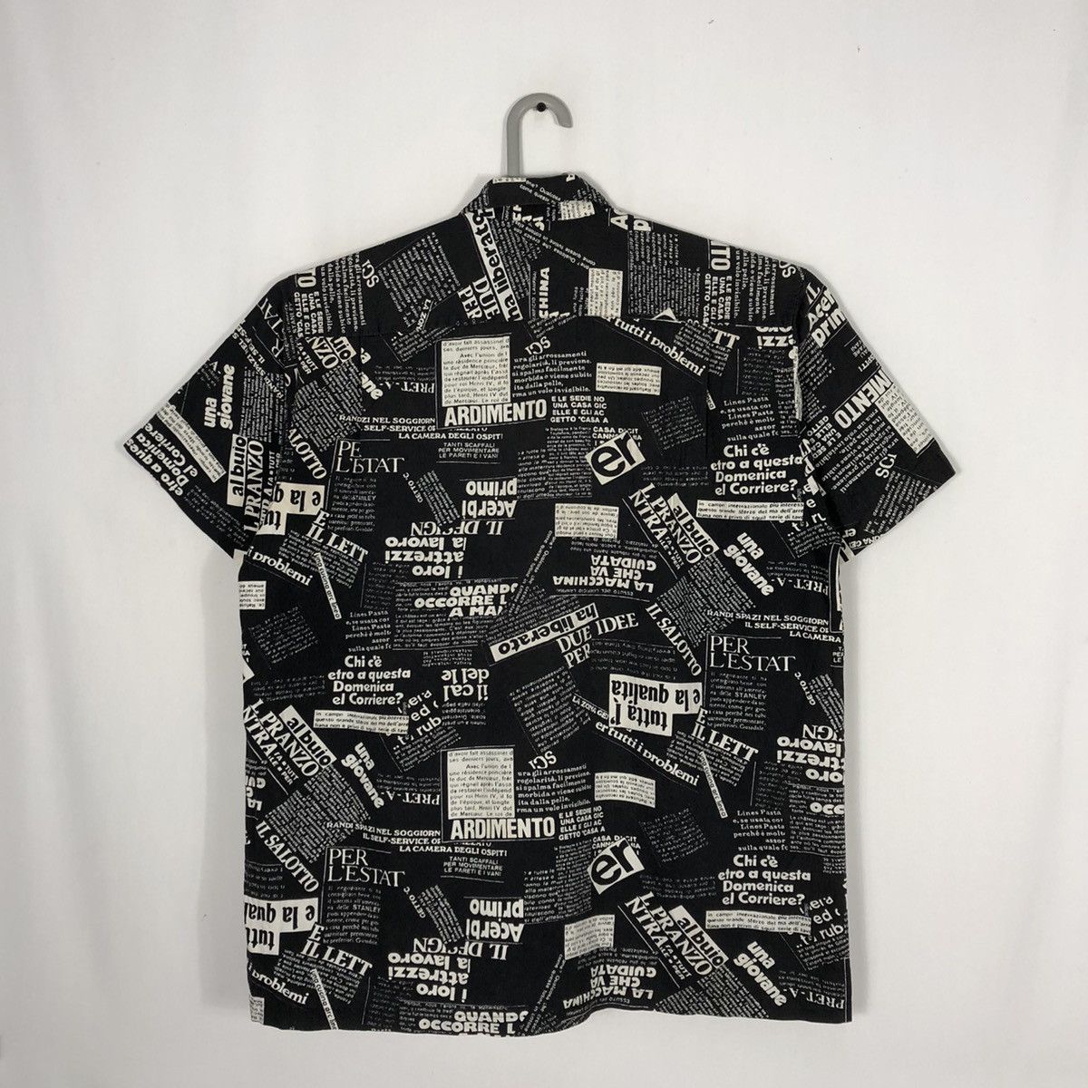 Japanese Brand × Vintage 🔥Sick🔥The Runabout La Macchina Over Print Button Shirts Size US L / EU 52-54 / 3 - 5 Thumbnail