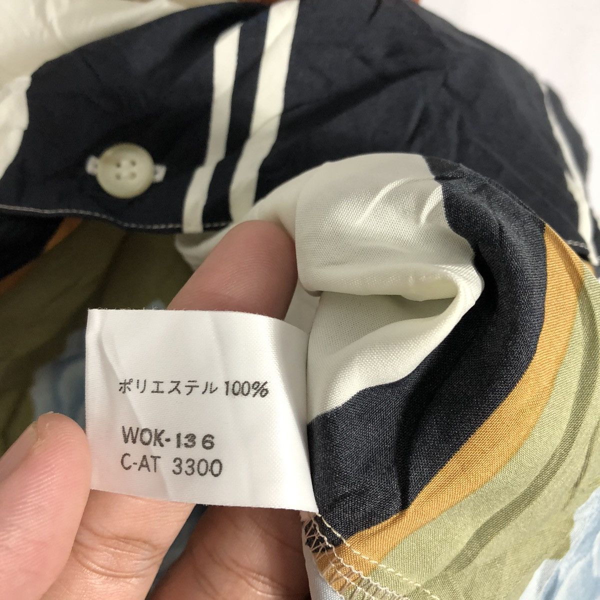 Designer × Japanese Brand × Vintage 🔥Sick🔥Raves Pour Homme Habitat Flora Luxury Buttons Shirts Size US L / EU 52-54 / 3 - 14 Thumbnail