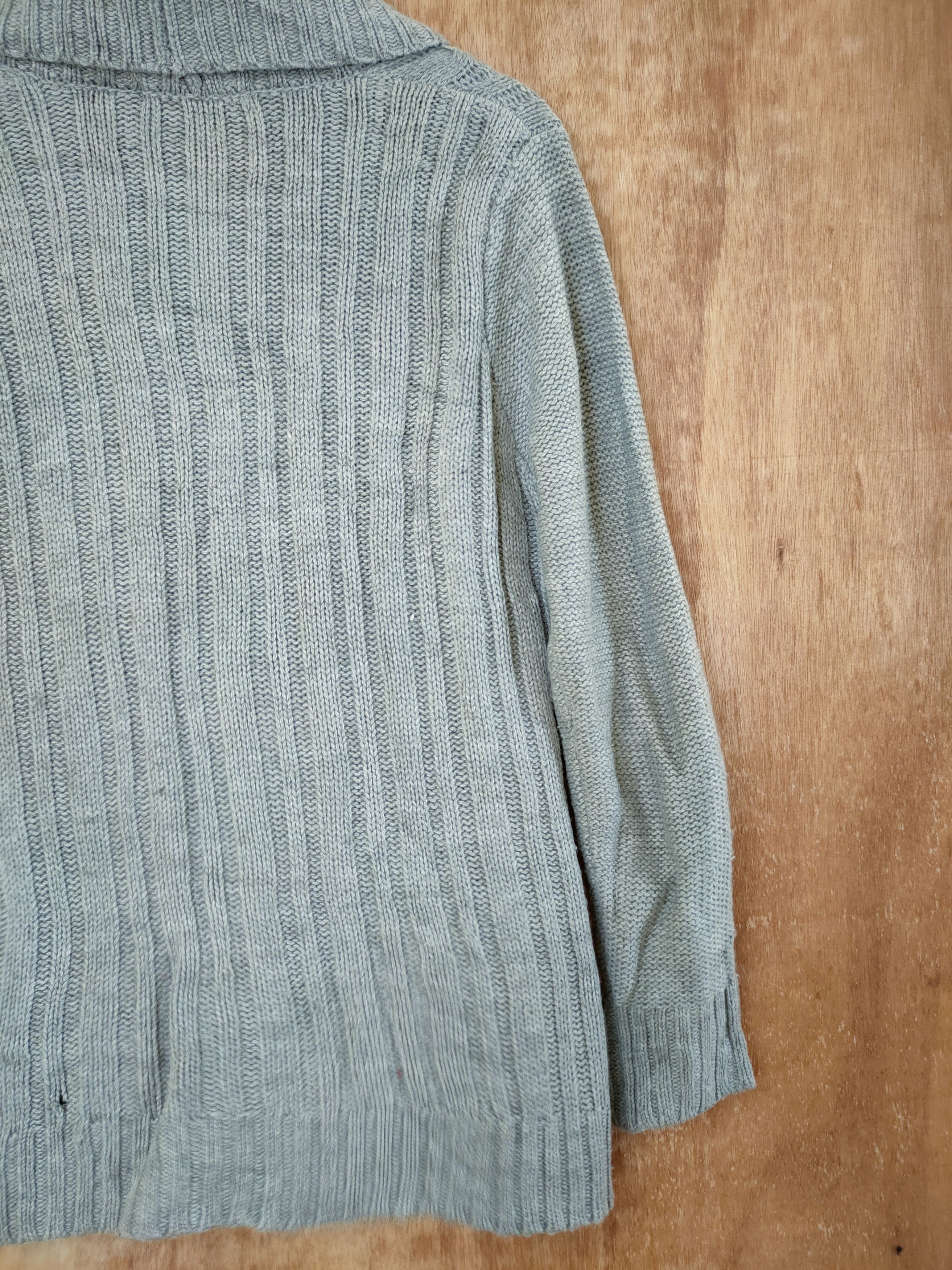 Aran Isles Knitwear × Japanese Brand Earthy Living cardigan cable knitwear japan #46-680 Size US M / EU 48-50 / 2 - 7 Thumbnail