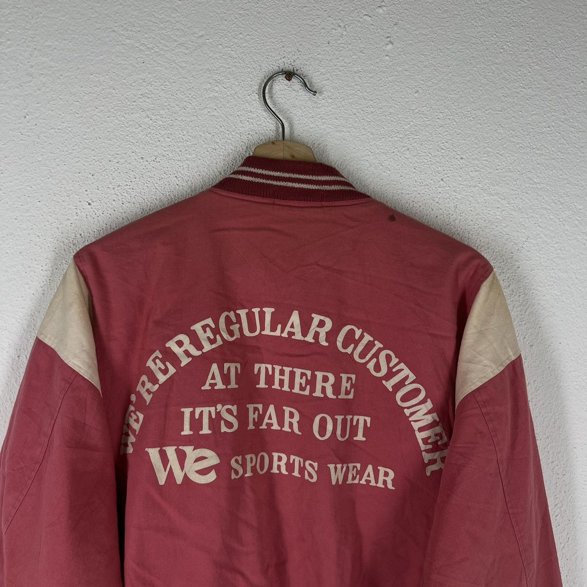 Japanese Brand VINTAGE VARSITY JACKET JAPAN MADE BIG LOGO Size US M / EU 48-50 / 2 - 4 Thumbnail