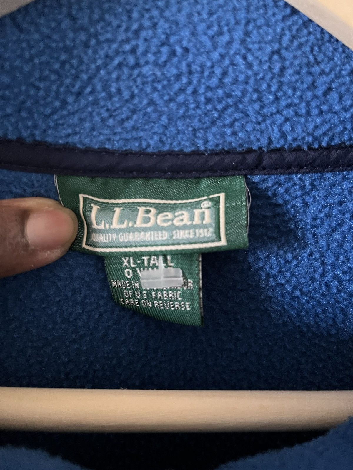 L.L. Bean L.L. Bean Fleece Snap Button Pullover Size US XL / EU 56 / 4 - 2 Thumbnail