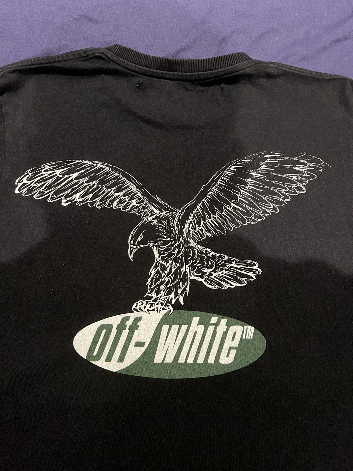 Off-White Off-White Eagle T shirt Size US M / EU 48-50 / 2 - 4 Thumbnail
