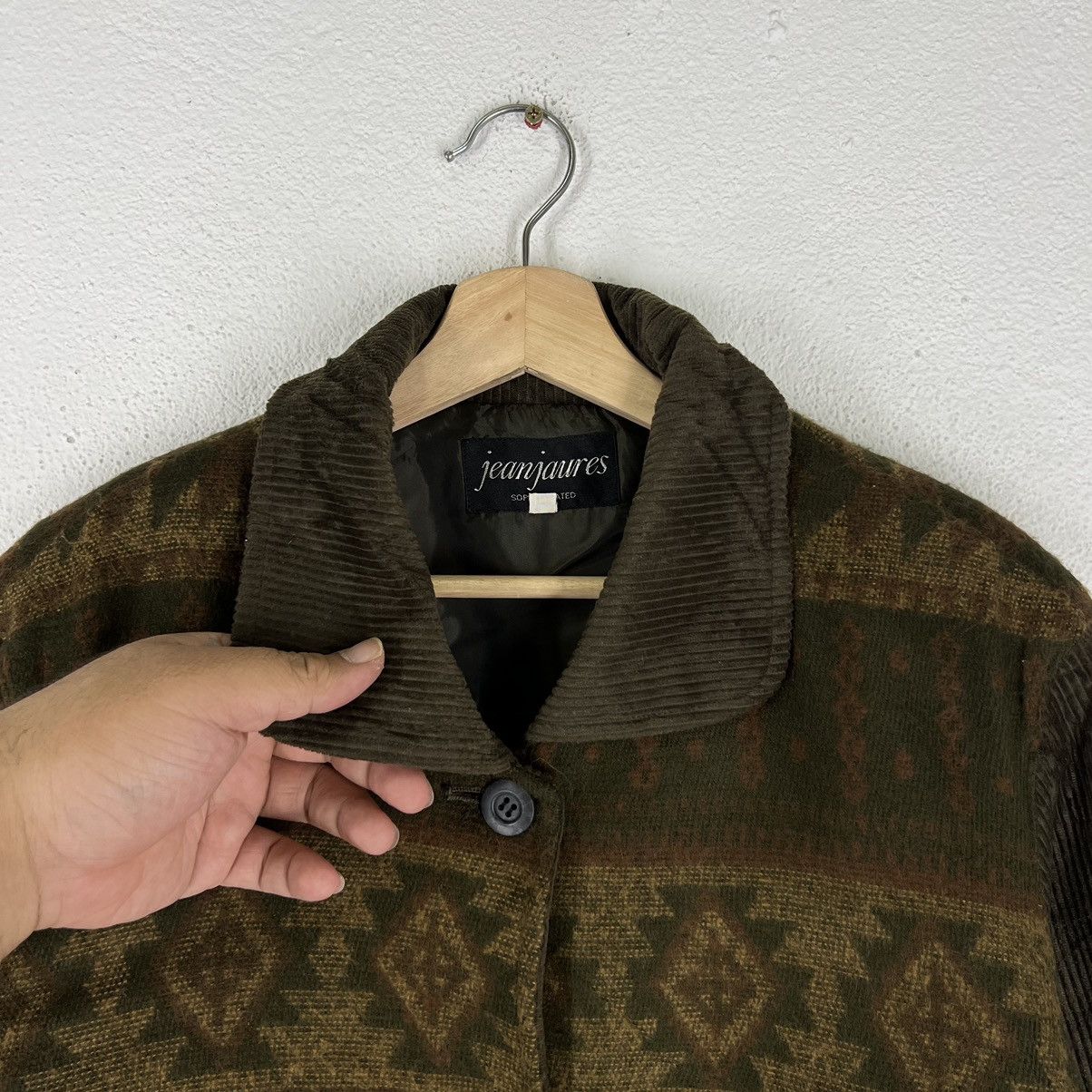 Japanese Brand VINTAGE NAVAJO AZTEC WOOL JACKET JEANJAURES JAPAN MADE Size US M / EU 48-50 / 2 - 6 Thumbnail