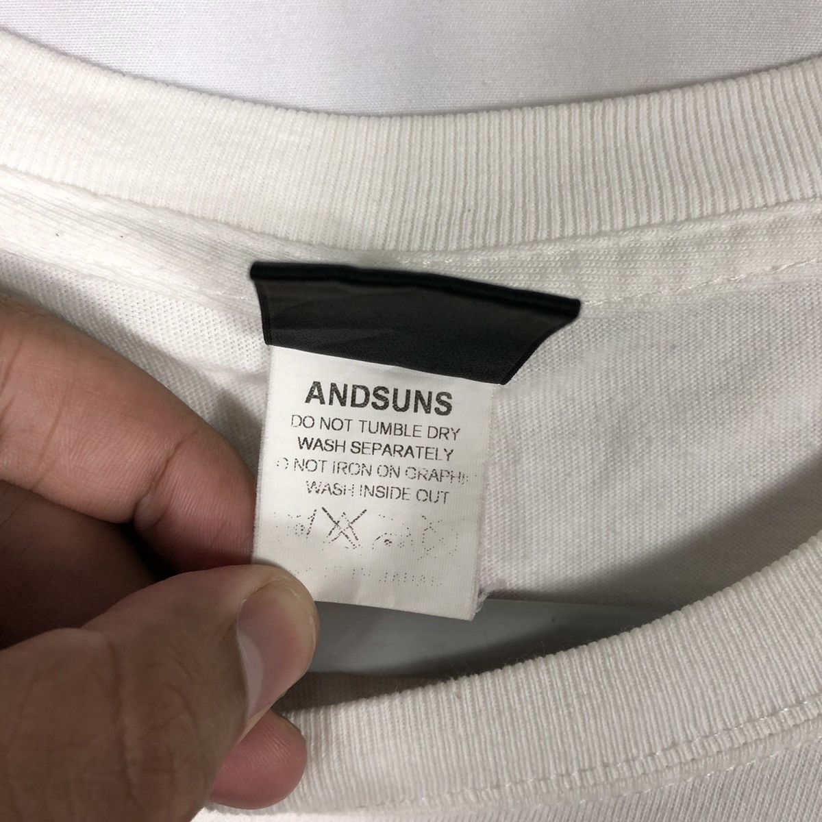 ANDSUNS × Japanese Brand × Vintage 🔥Sick🔥🇯🇵Andsuns Graphic Of Bar Girl Whore Daughter And Satan Size US L / EU 52-54 / 3 - 13 Thumbnail