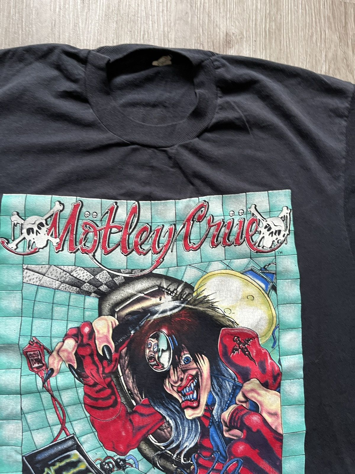 Vintage Vintage 1989 Motley Crue Dr Feelgood Shirt Size US M / EU 48-50 / 2 - 10 Thumbnail