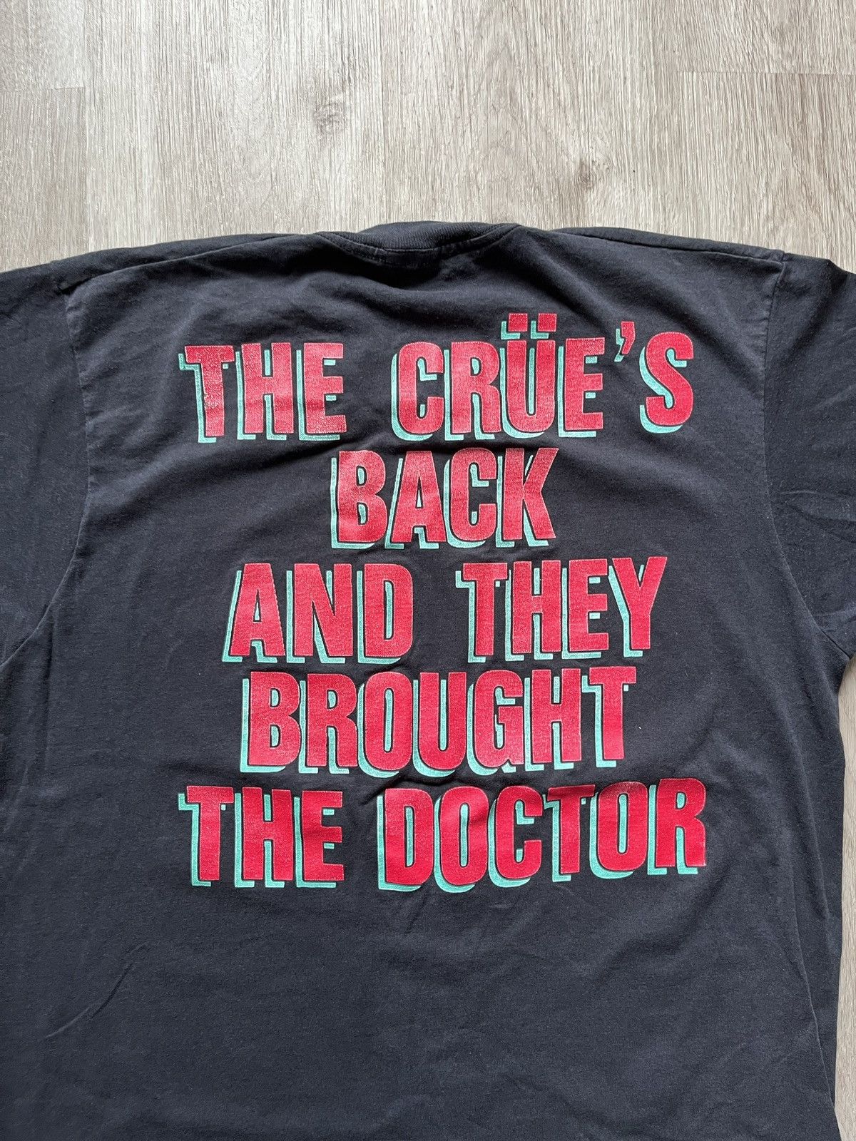 Vintage Vintage 1989 Motley Crue Dr Feelgood Shirt Size US M / EU 48-50 / 2 - 22 Thumbnail