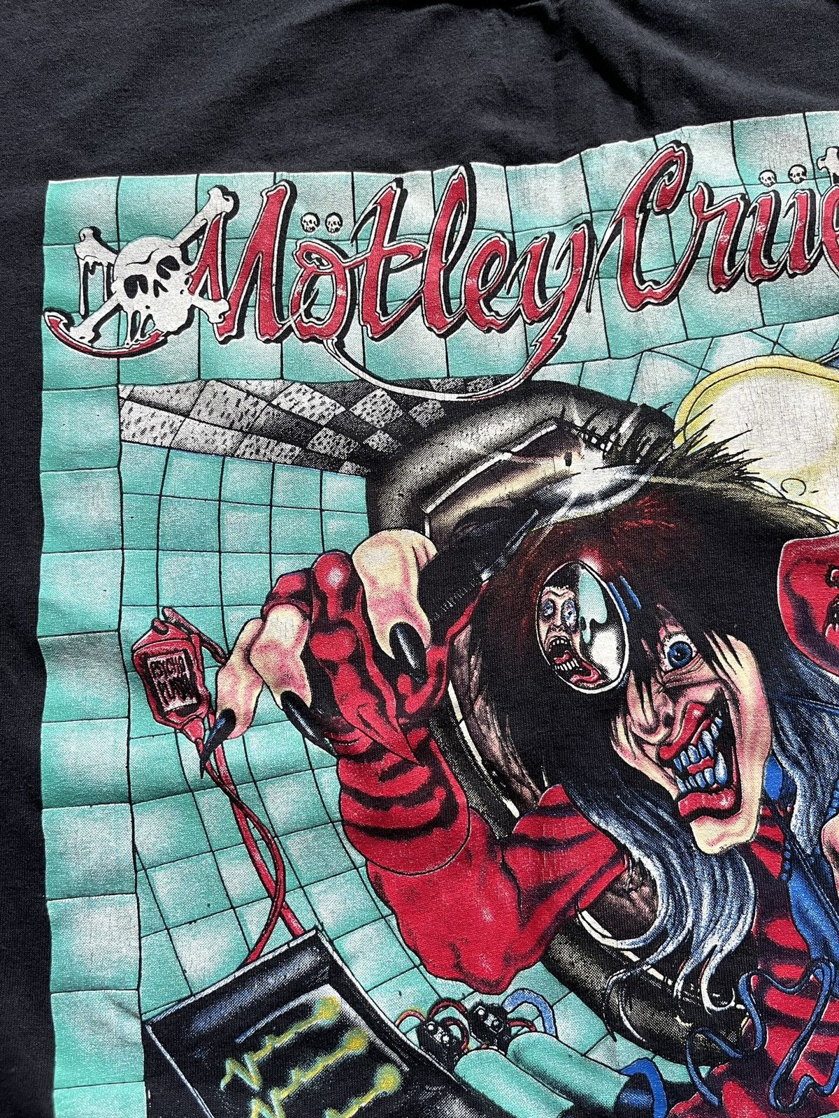 Vintage Vintage 1989 Motley Crue Dr Feelgood Shirt Size US M / EU 48-50 / 2 - 15 Thumbnail