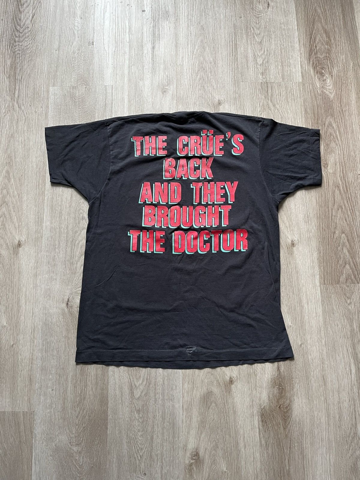 Vintage Vintage 1989 Motley Crue Dr Feelgood Shirt Size US M / EU 48-50 / 2 - 2 Thumbnail