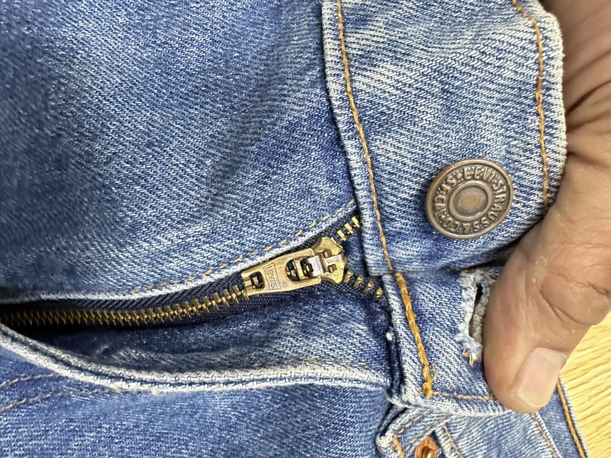 Levi's Vintage 90s Levis 607 Orange Tag Denim 32x29 JJ79 Size US 32 / EU 48 - 6 Thumbnail