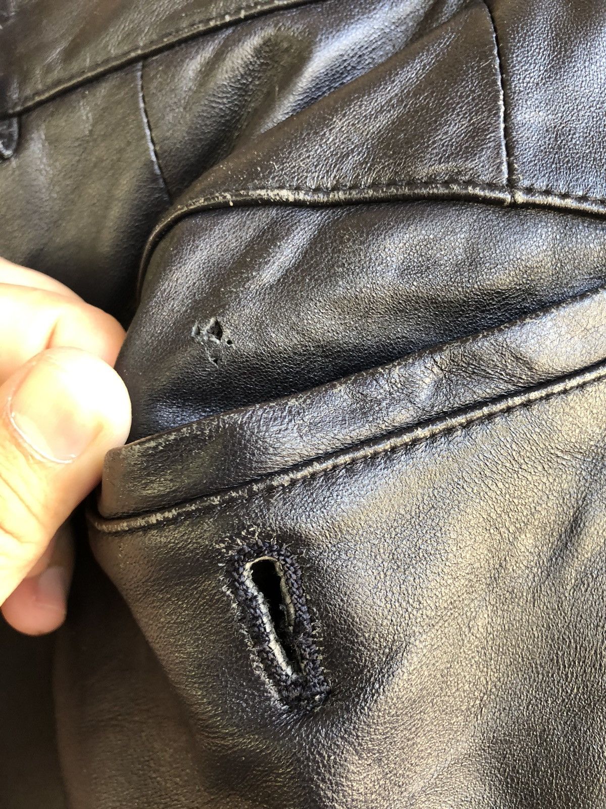 Comme Ca Ism COMME CA COLLECTION leather pant Size US 30 / EU 46 - 4 Thumbnail