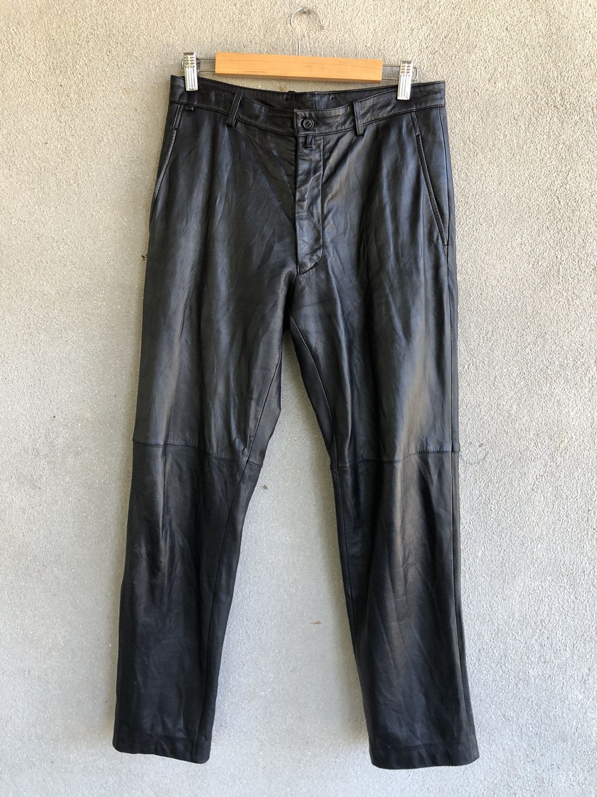 Comme Ca Ism COMME CA COLLECTION leather pant Size US 30 / EU 46 - 1 Thumbnail
