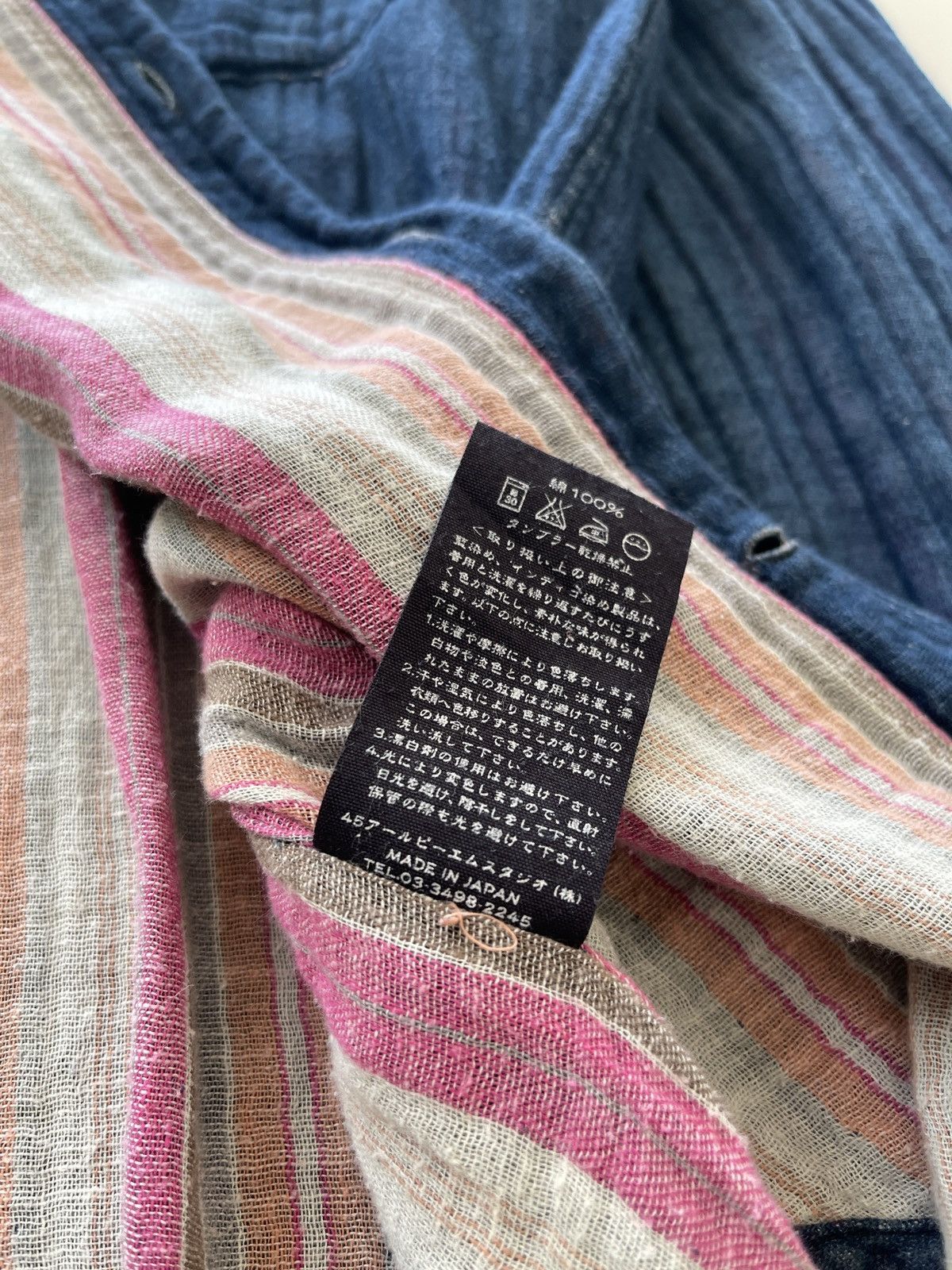 45rpm 45rpm indigo Button Up Shirts Size US M / EU 48-50 / 2 - 8 Thumbnail