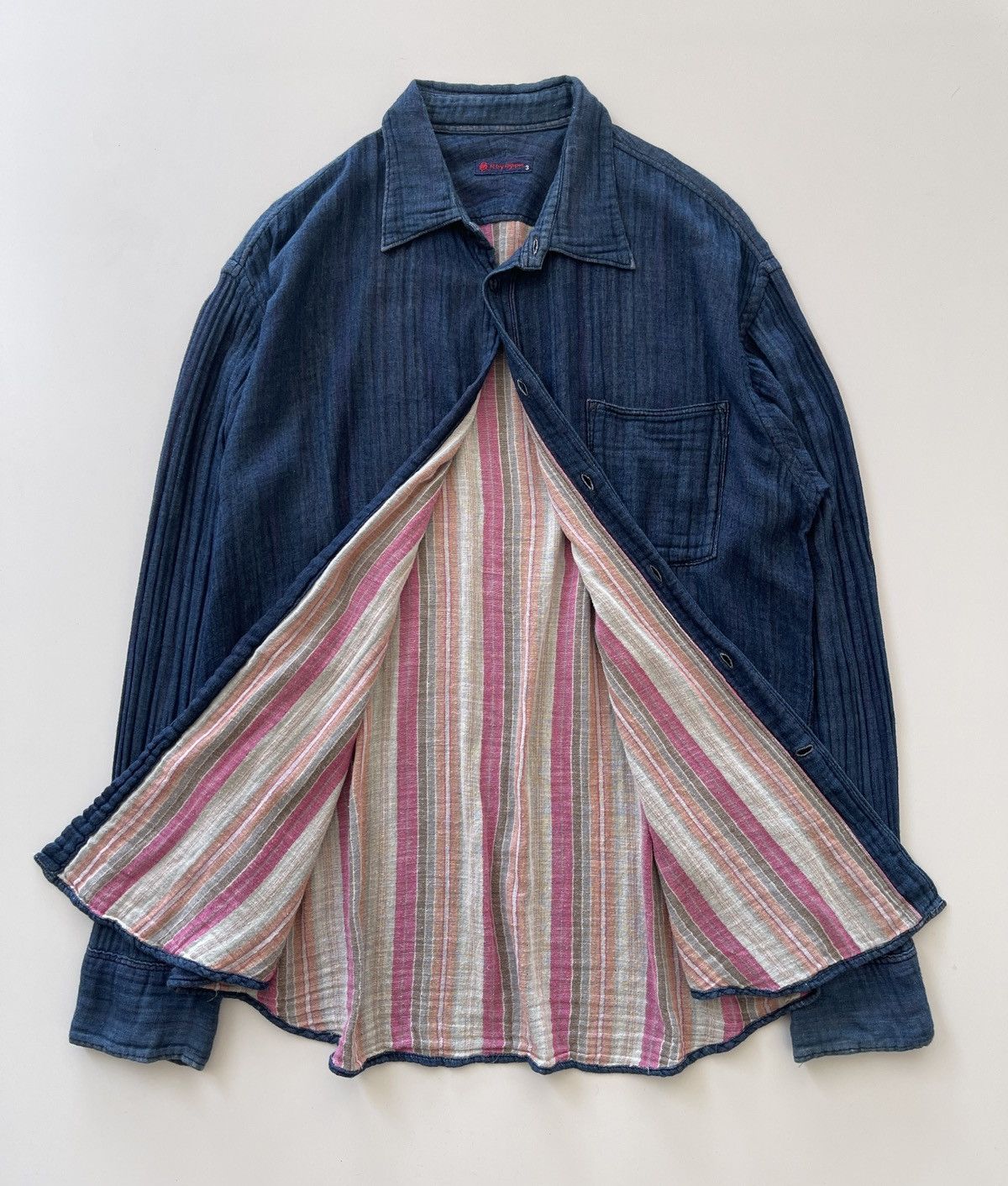 45rpm 45rpm indigo Button Up Shirts Size US M / EU 48-50 / 2 - 3 Thumbnail