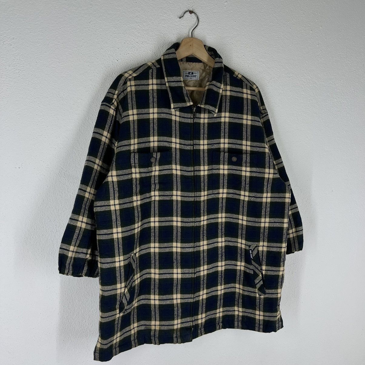 Flannel VINTAGE FLANNEL JACKET TARTAN DESIGN PRO KEDS ISSEYMIYAKE Size US L / EU 52-54 / 3 - 3 Thumbnail
