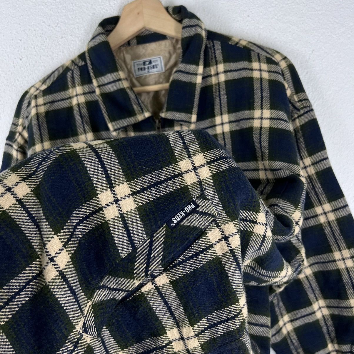 Flannel VINTAGE FLANNEL JACKET TARTAN DESIGN PRO KEDS ISSEYMIYAKE Size US L / EU 52-54 / 3 - 6 Thumbnail