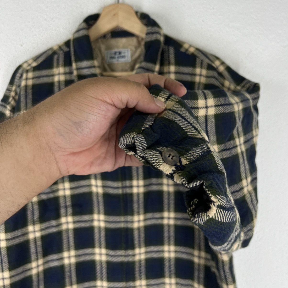Flannel VINTAGE FLANNEL JACKET TARTAN DESIGN PRO KEDS ISSEYMIYAKE Size US L / EU 52-54 / 3 - 8 Thumbnail