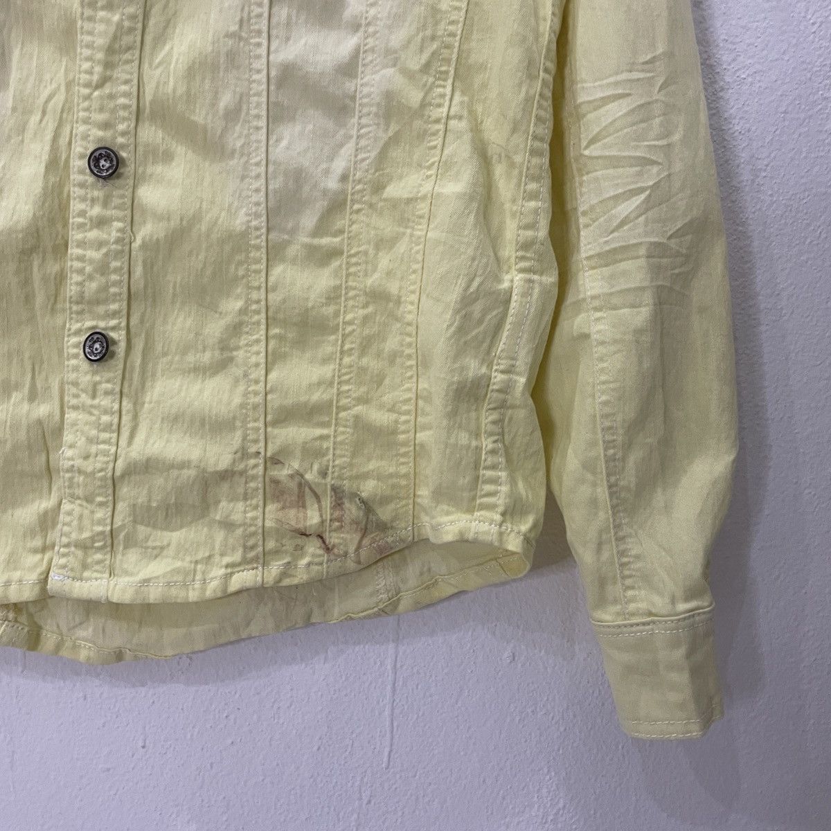 In The Attic × Japanese Brand Vintage In The Attic Buttom Ups shirt Size US S / EU 44-46 / 1 - 3 Thumbnail