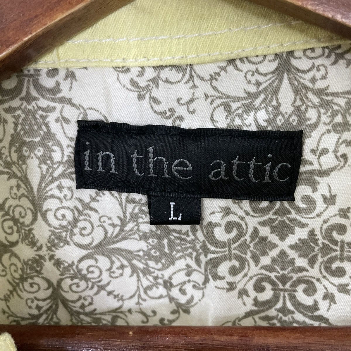 In The Attic × Japanese Brand Vintage In The Attic Buttom Ups shirt Size US S / EU 44-46 / 1 - 5 Thumbnail