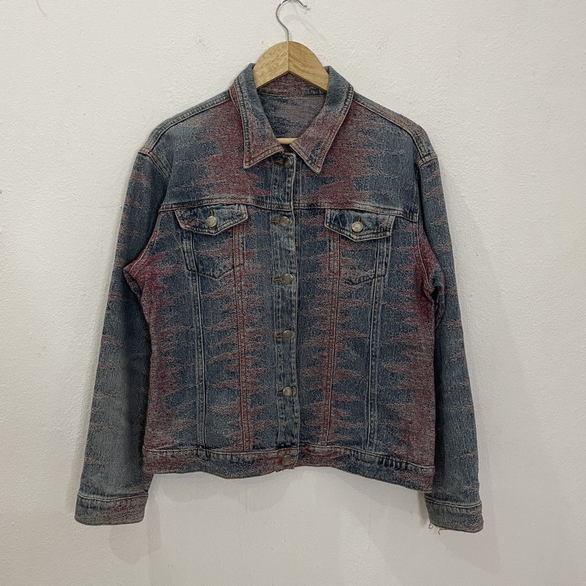 Japanese Brand Vintage Kaeabeini Jeans Denim Jacket Size US M / EU 48-50 / 2 - 1 Thumbnail