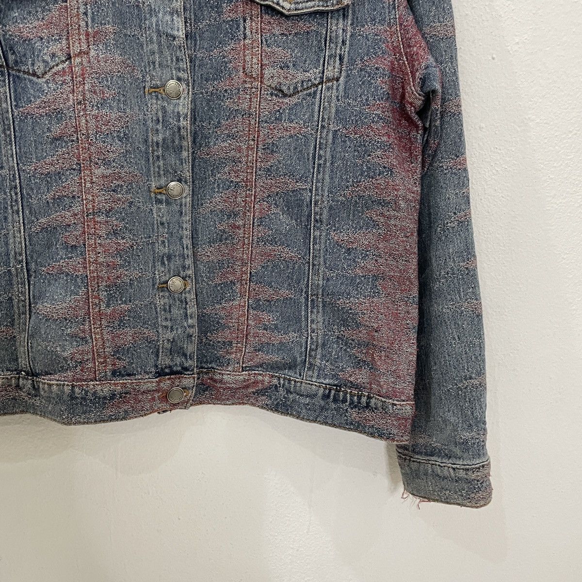 Japanese Brand Vintage Kaeabeini Jeans Denim Jacket Size US M / EU 48-50 / 2 - 2 Thumbnail