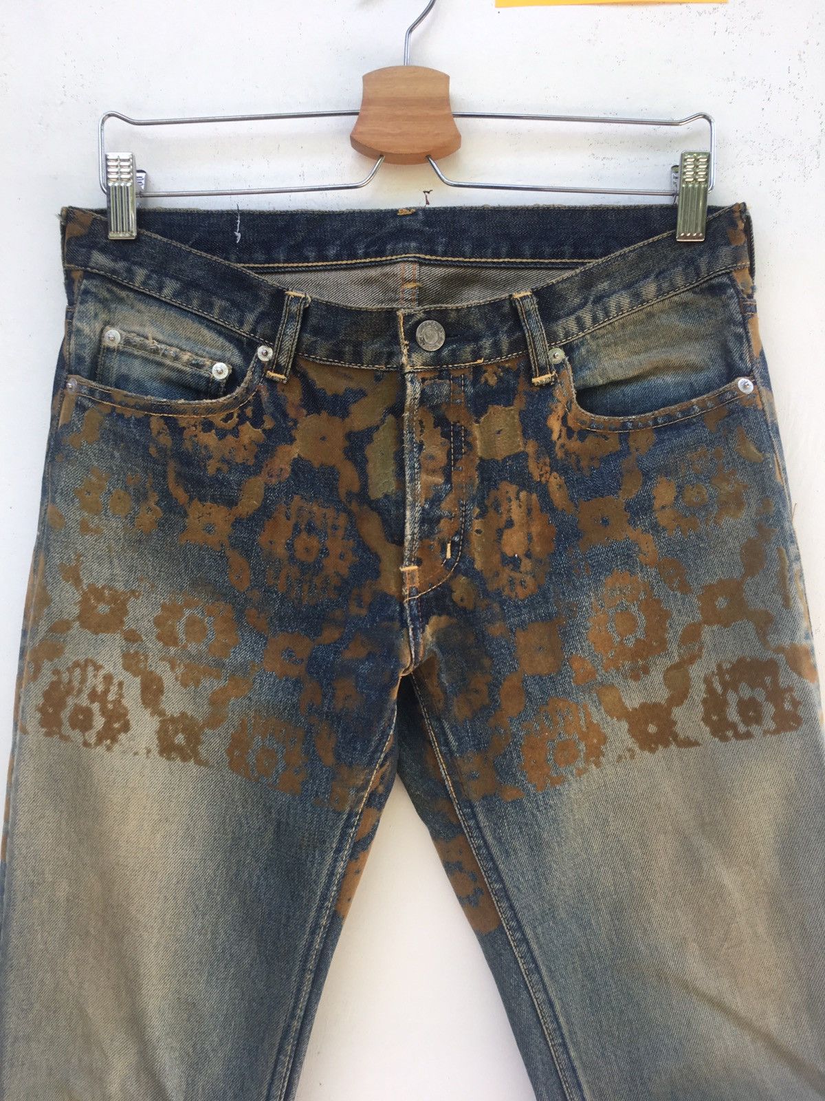 Jun Takahashi Rarest Undercover Distressed Denim /Jeans Size US 31 - 4 Thumbnail