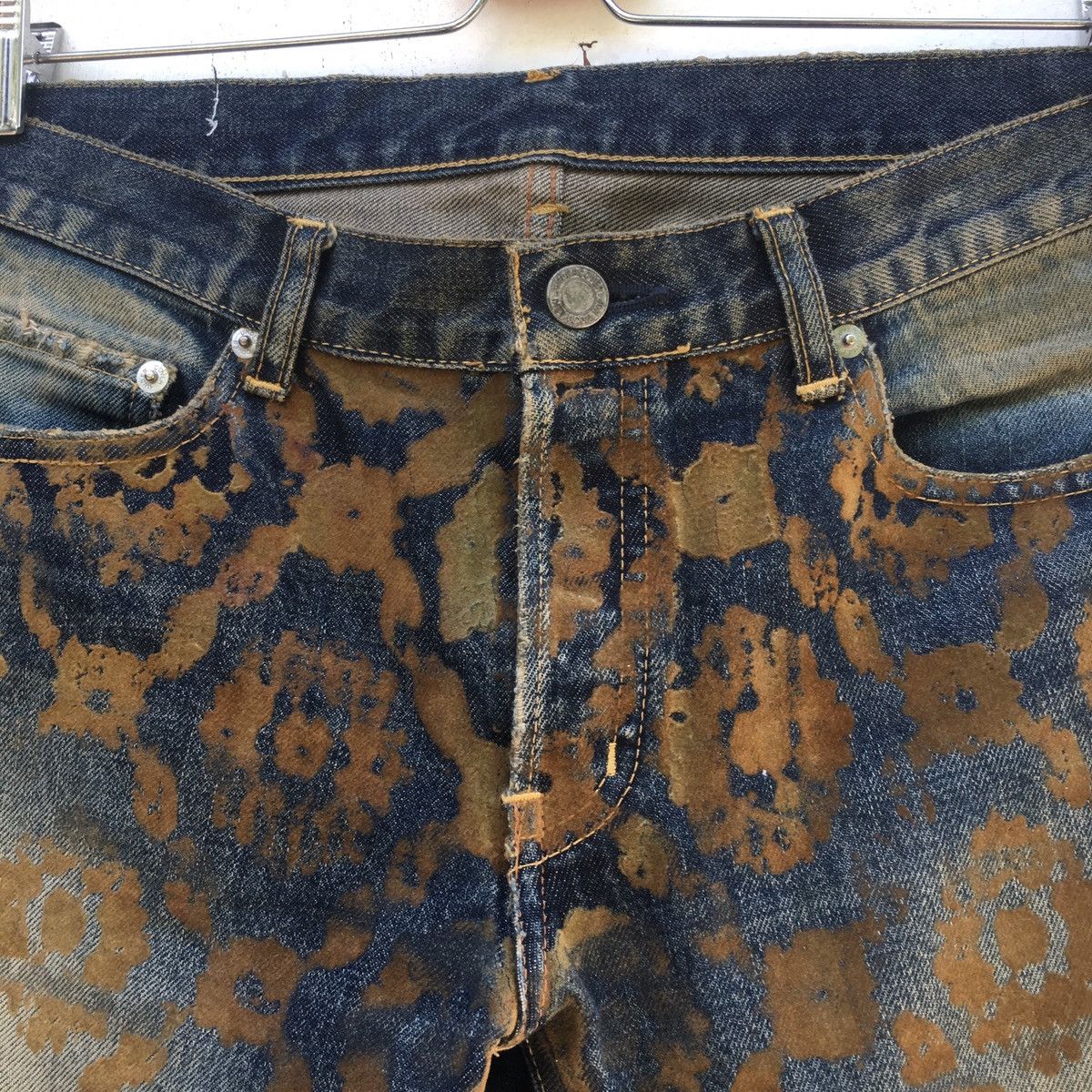 Jun Takahashi Rarest Undercover Distressed Denim /Jeans Size US 31 - 8 Thumbnail