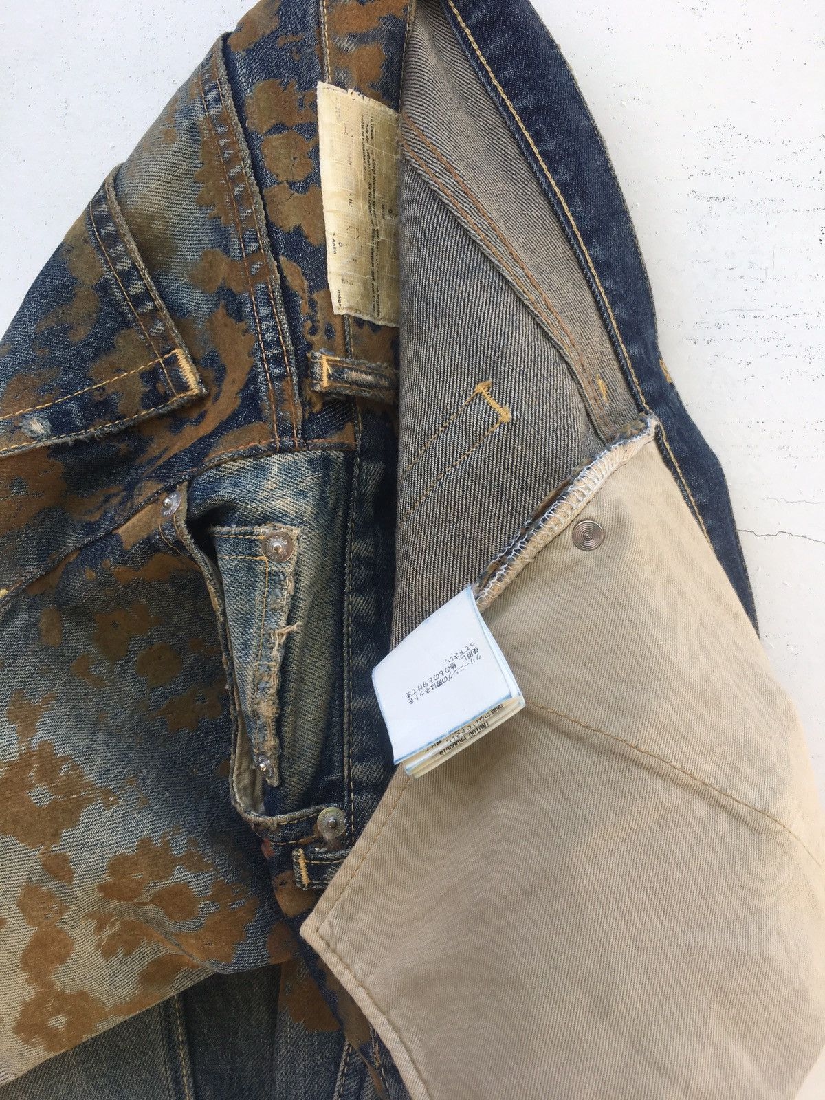 Jun Takahashi Rarest Undercover Distressed Denim /Jeans Size US 31 - 20 Thumbnail