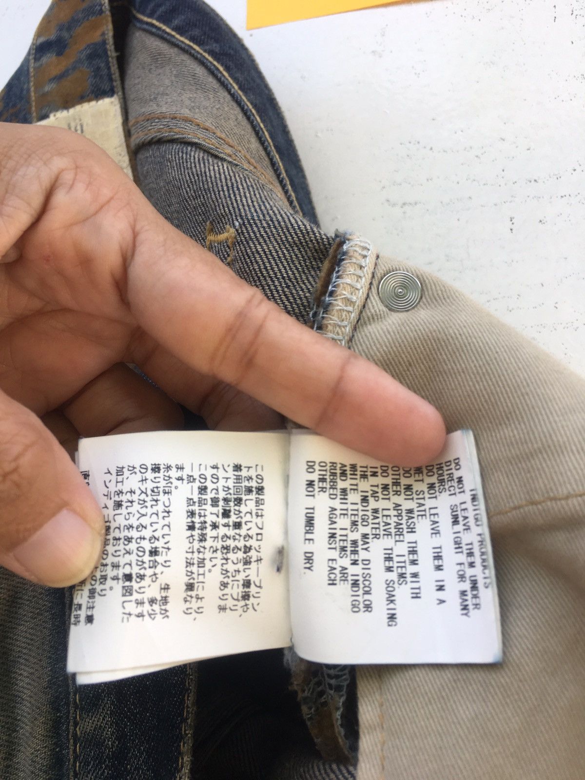 Jun Takahashi Rarest Undercover Distressed Denim /Jeans Size US 31 - 23 Thumbnail