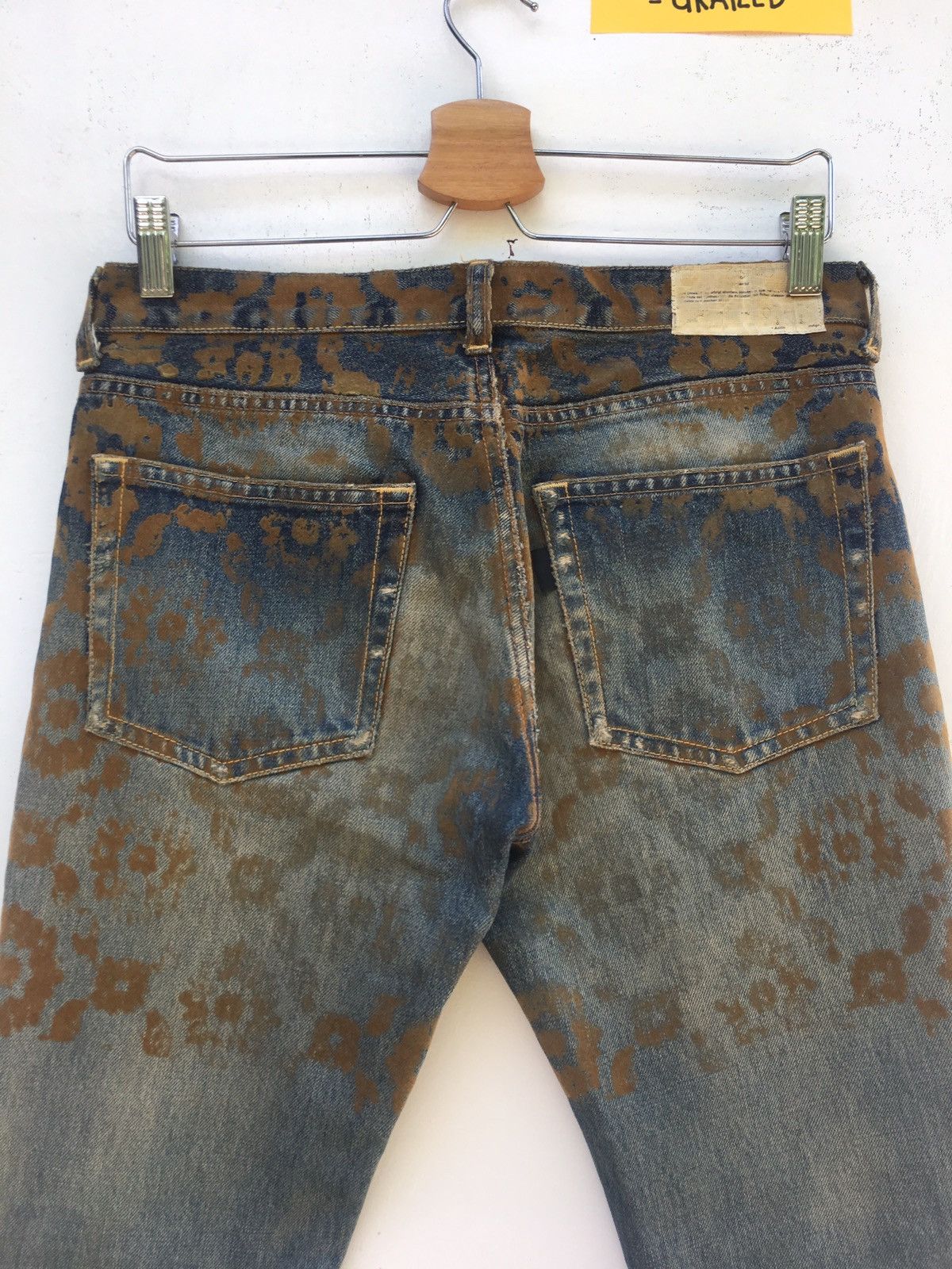 Jun Takahashi Rarest Undercover Distressed Denim /Jeans Size US 31 - 17 Thumbnail