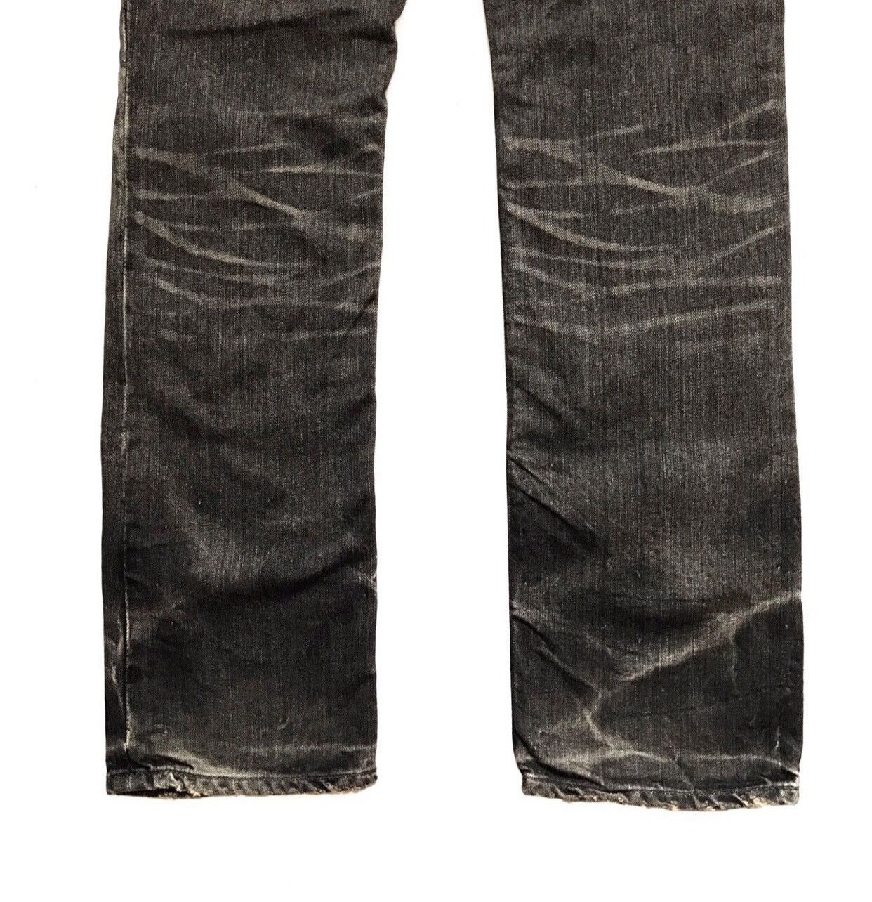 Japanese Brand IRISH PATCHWORK EMBROIDERY FLARE JEANS Size US 30 / EU 46 - 6 Thumbnail
