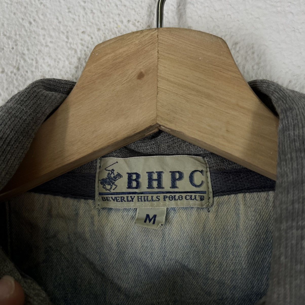 Japanese Brand VINTAGE SWEATSHIRT COLLAR BHPC BIG LOGO Size US M / EU 48-50 / 2 - 8 Thumbnail