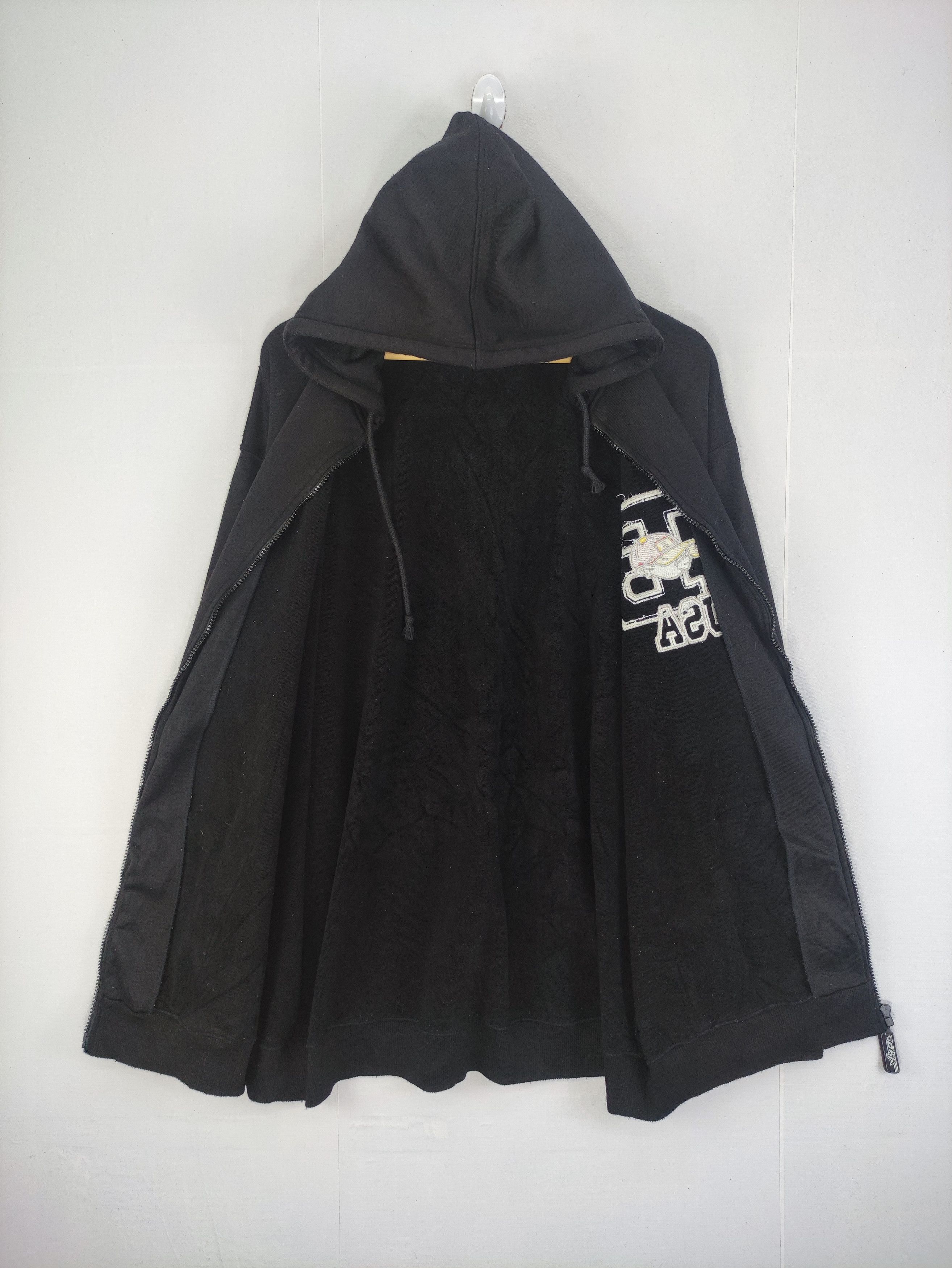 Vintage Vintage Sweater Hoodie Zipper School Of Hardknocks Size US XL / EU 56 / 4 - 3 Thumbnail