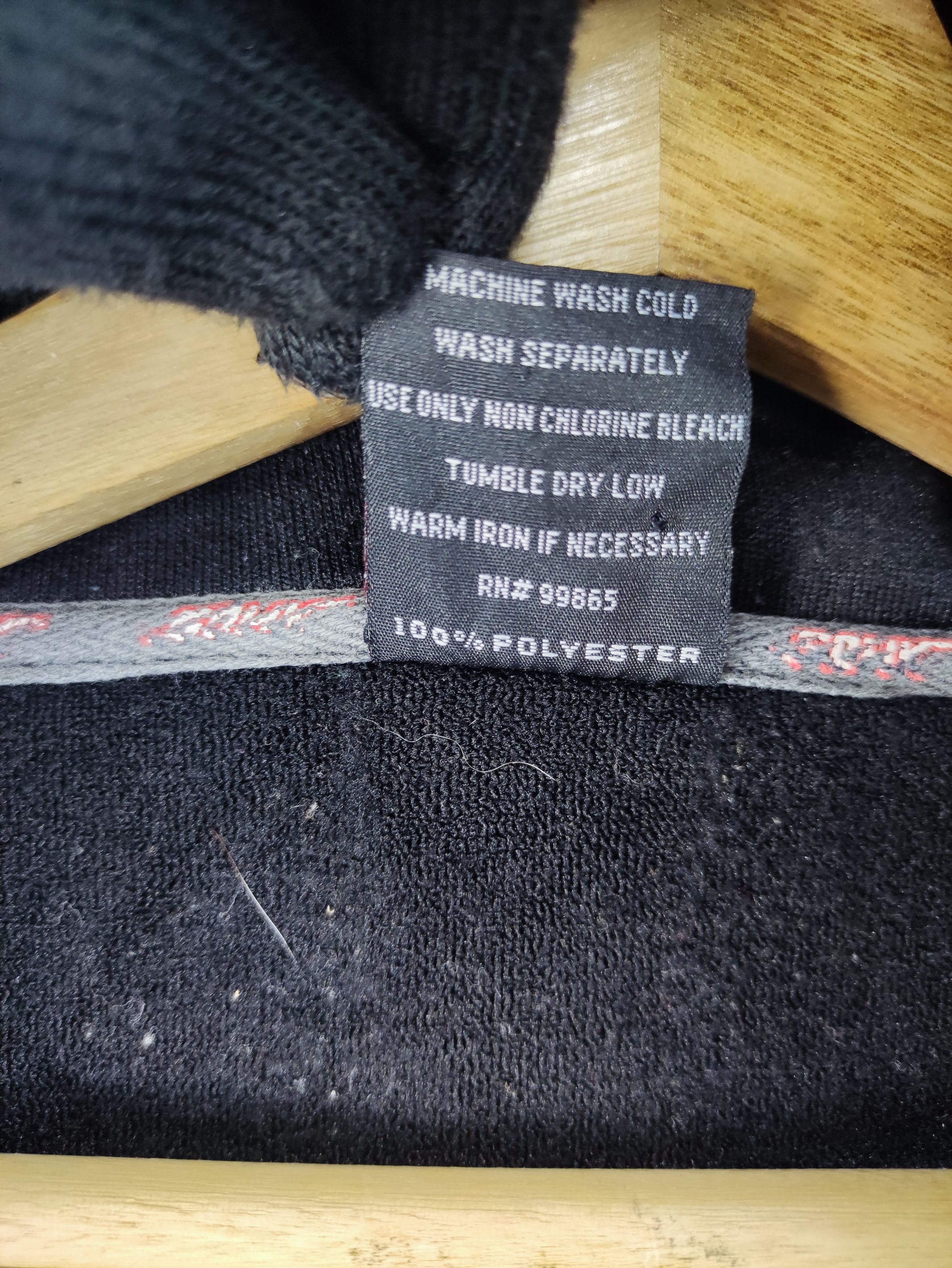 Vintage Vintage Sweater Hoodie Zipper School Of Hardknocks Size US XL / EU 56 / 4 - 5 Thumbnail