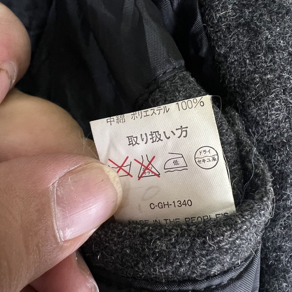 Japanese Brand VINTAGE WOOL BOMBER JACKET JAPAN INSPIRED ISSEY MIYAKE Size US M / EU 48-50 / 2 - 15 Thumbnail