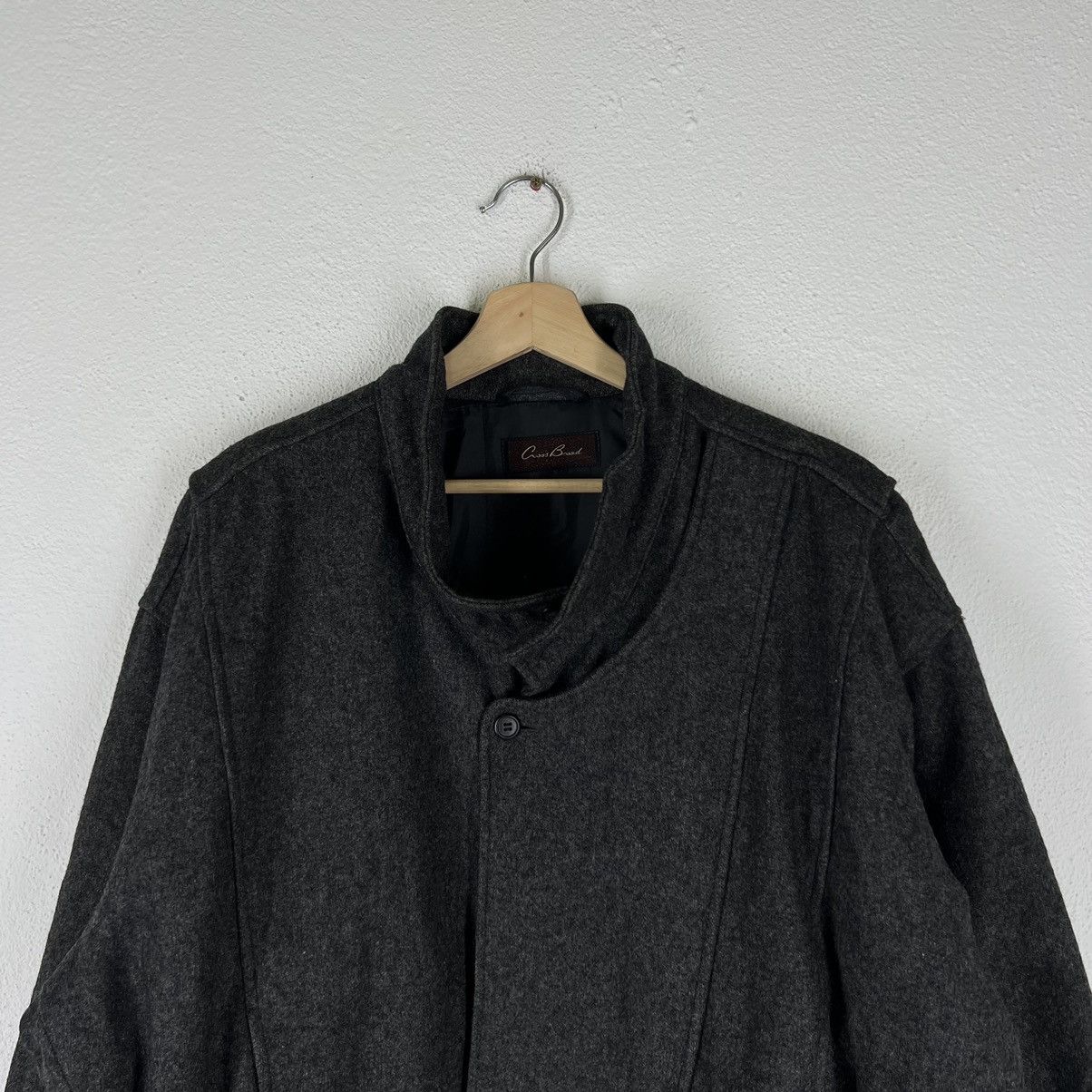 Japanese Brand VINTAGE WOOL BOMBER JACKET JAPAN INSPIRED ISSEY MIYAKE Size US M / EU 48-50 / 2 - 2 Thumbnail