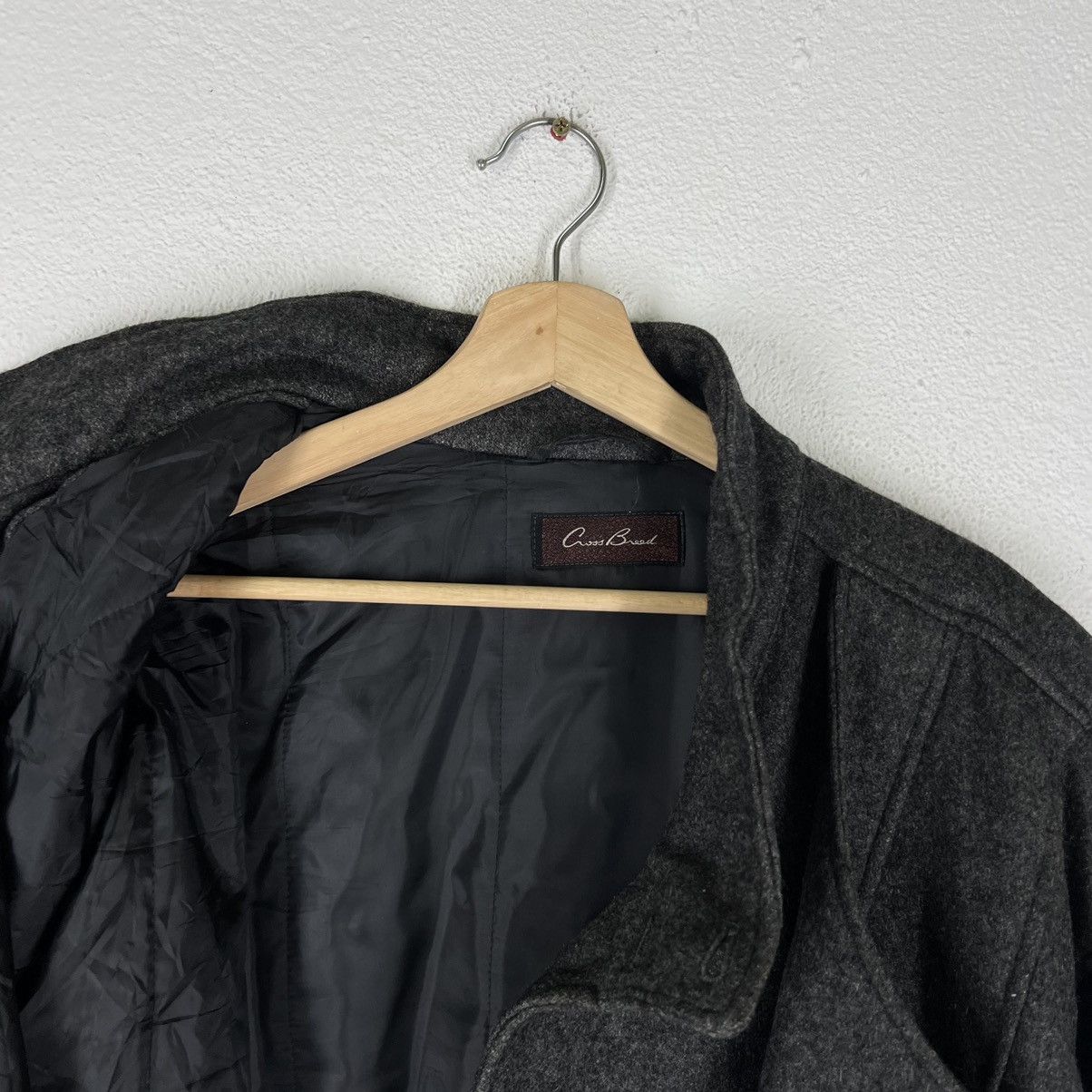 Japanese Brand VINTAGE WOOL BOMBER JACKET JAPAN INSPIRED ISSEY MIYAKE Size US M / EU 48-50 / 2 - 12 Thumbnail