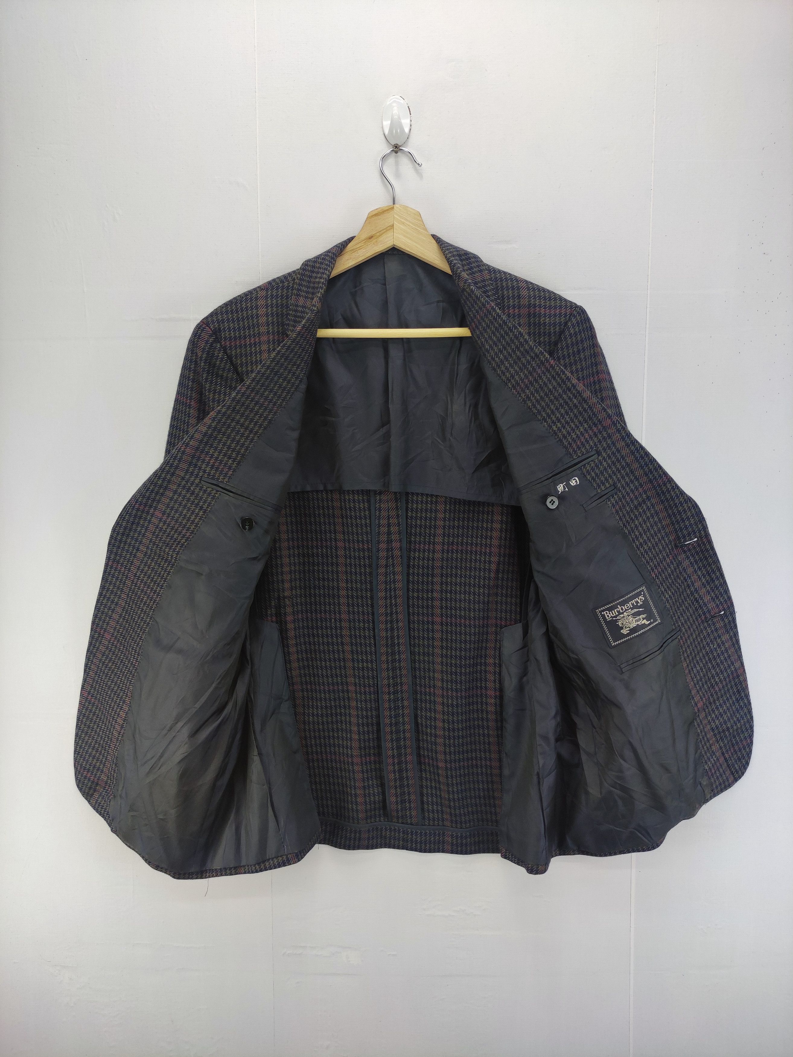Burberry Vintage Burberrys Wool Coat Blazers Jacket Size US M / EU 48-50 / 2 - 2 Thumbnail