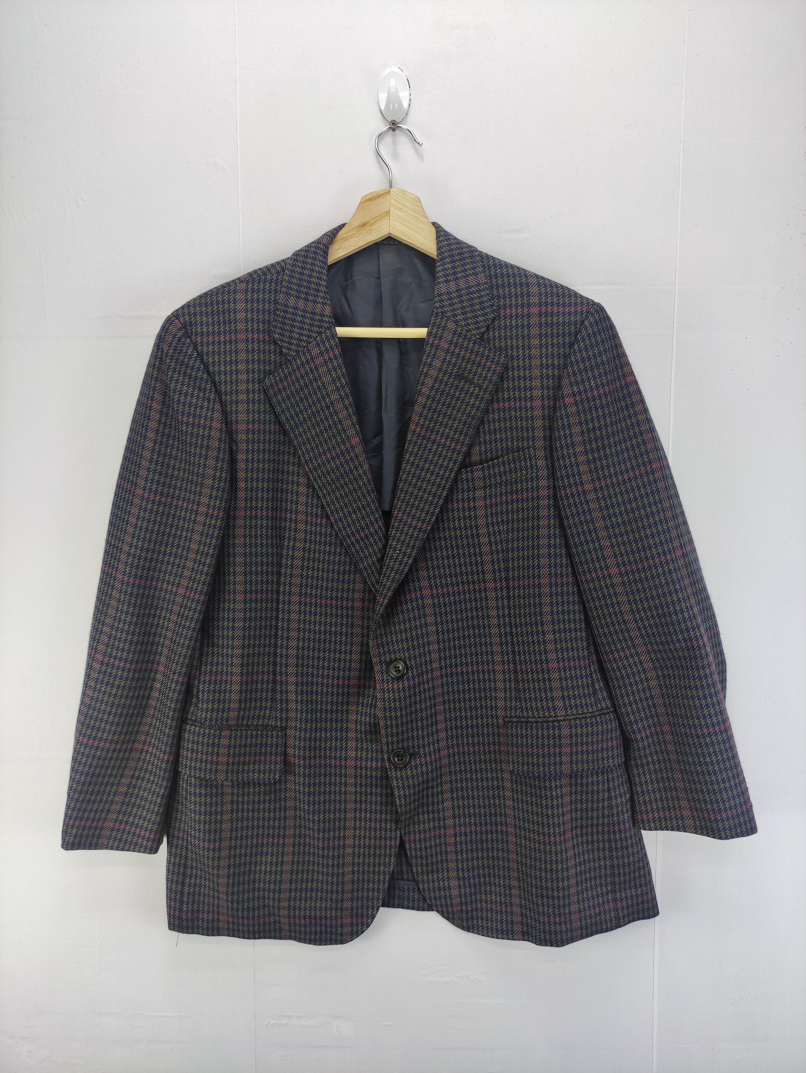 Burberry Vintage Burberrys Wool Coat Blazers Jacket Size US M / EU 48-50 / 2 - 1 Thumbnail