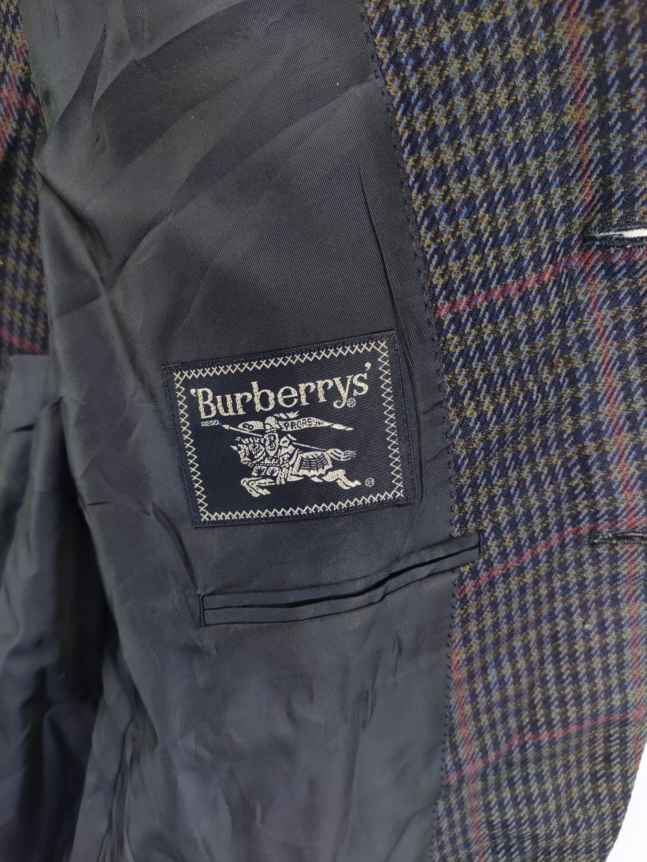 Burberry Vintage Burberrys Wool Coat Blazers Jacket Size US M / EU 48-50 / 2 - 3 Thumbnail