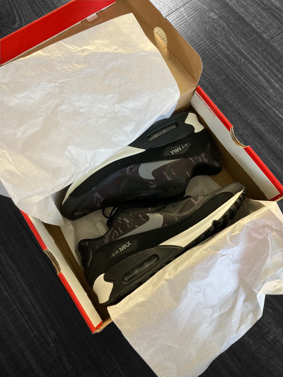 Nike NIKE Air Max 90 Premium Tape Camo Size US 12 / EU 45 - 5 Thumbnail