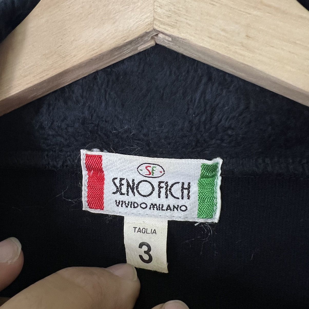 Japanese Brand VINTAGE TURTLE NECK SWEATSHIRT SENO FICH JAPAN MADE BIG LOGO Size US M / EU 48-50 / 2 - 8 Thumbnail