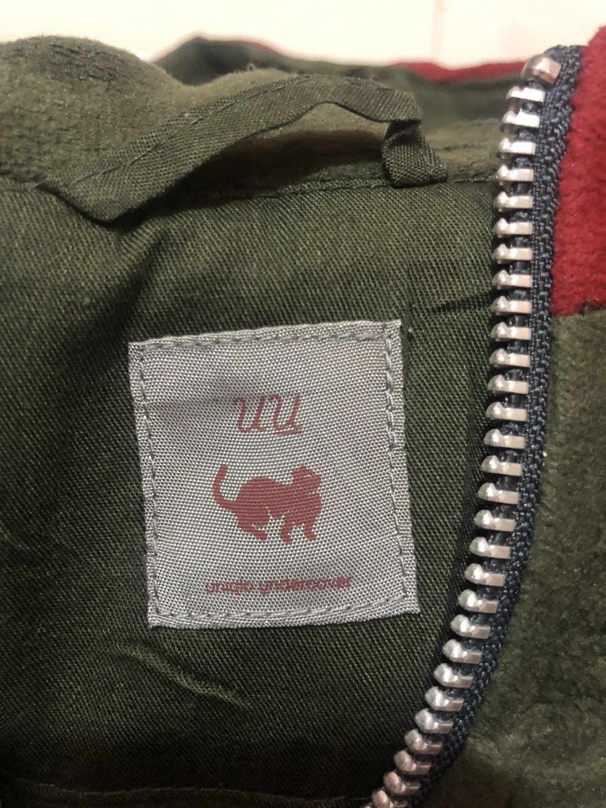 Undercover × Uniqlo Uniqlo Undercover UU hoodie fleece zipper jacket for kids Size US XS / EU 42 / 0 - 7 Thumbnail