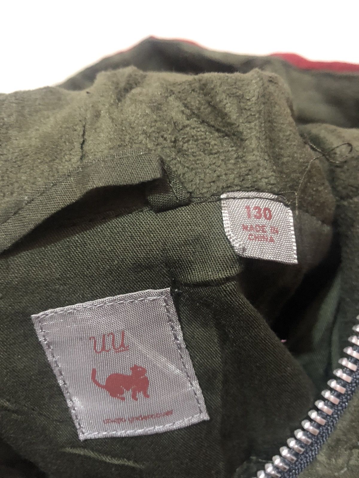 Undercover × Uniqlo Uniqlo Undercover UU hoodie fleece zipper jacket for kids Size US XS / EU 42 / 0 - 8 Thumbnail