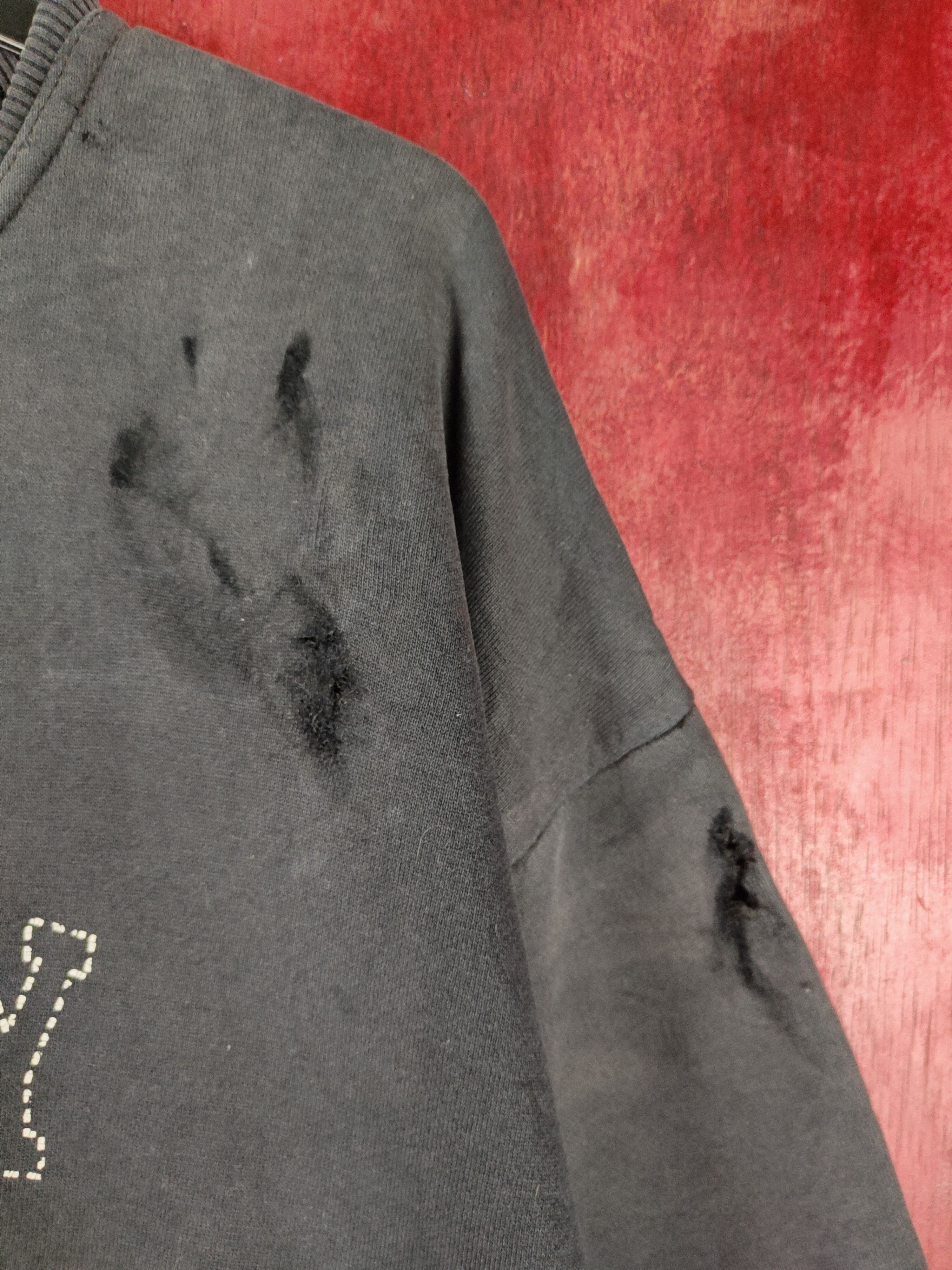 Stussy Stussy - 21 Faded Dark Blue distressed Sweatshirt #5414 DLAL Size US L / EU 52-54 / 3 - 9 Thumbnail